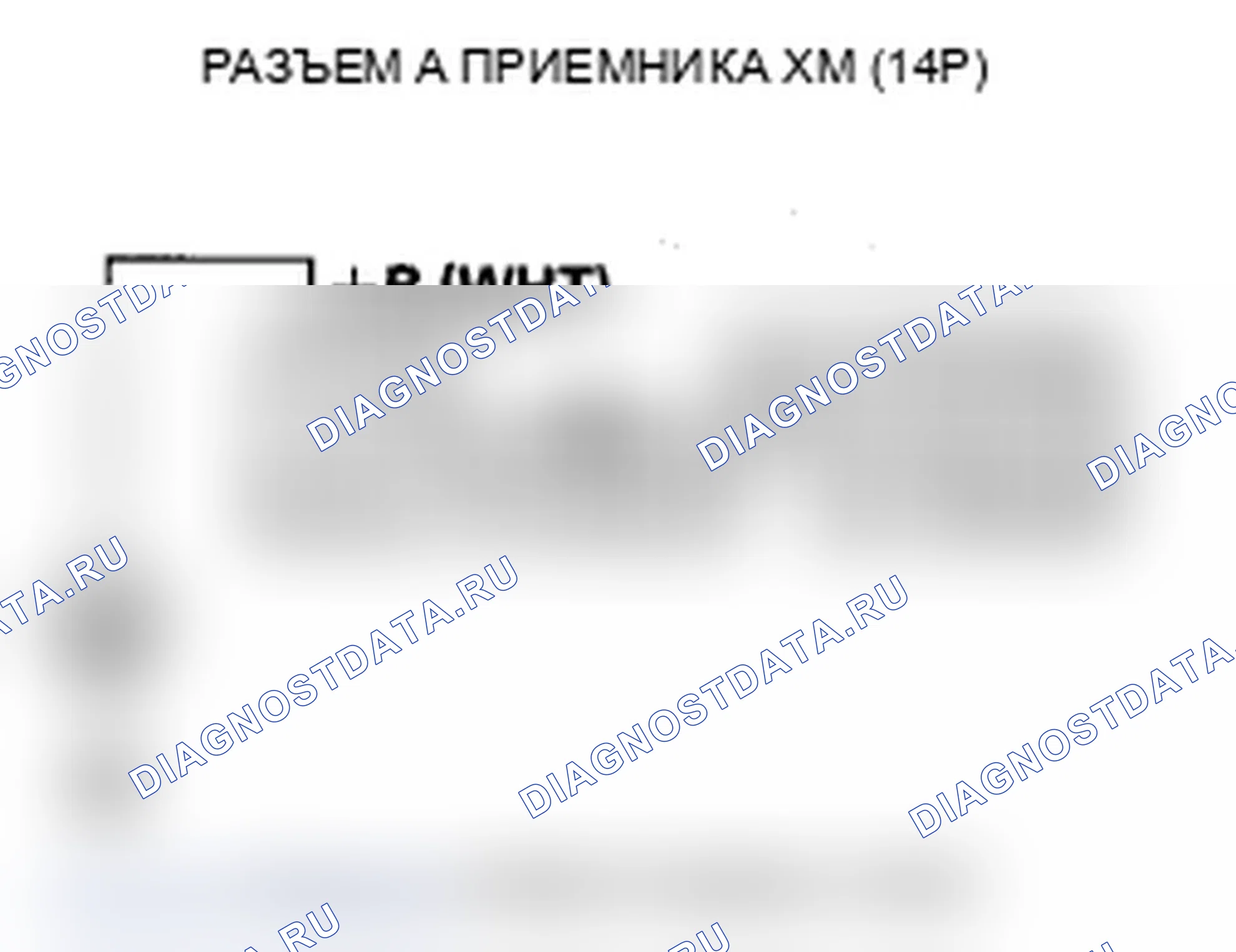 Рис. 147: Радиодисплей XM пуст и информация о станции не отображается (с навигацией без AcuraLink. Acura MDX II рестайлинг