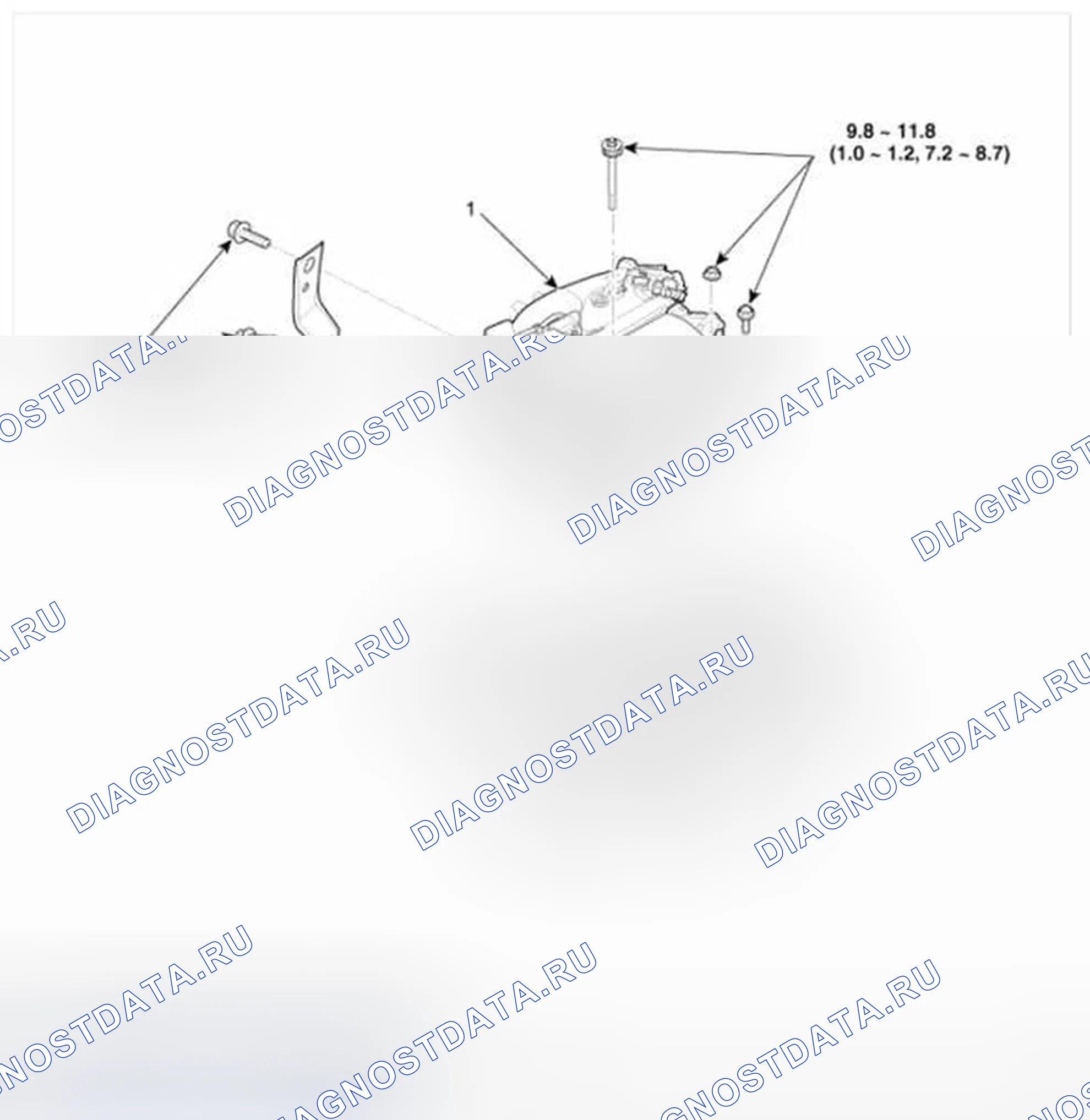 Рис. 4: Компоненты. Hyundai Azera II