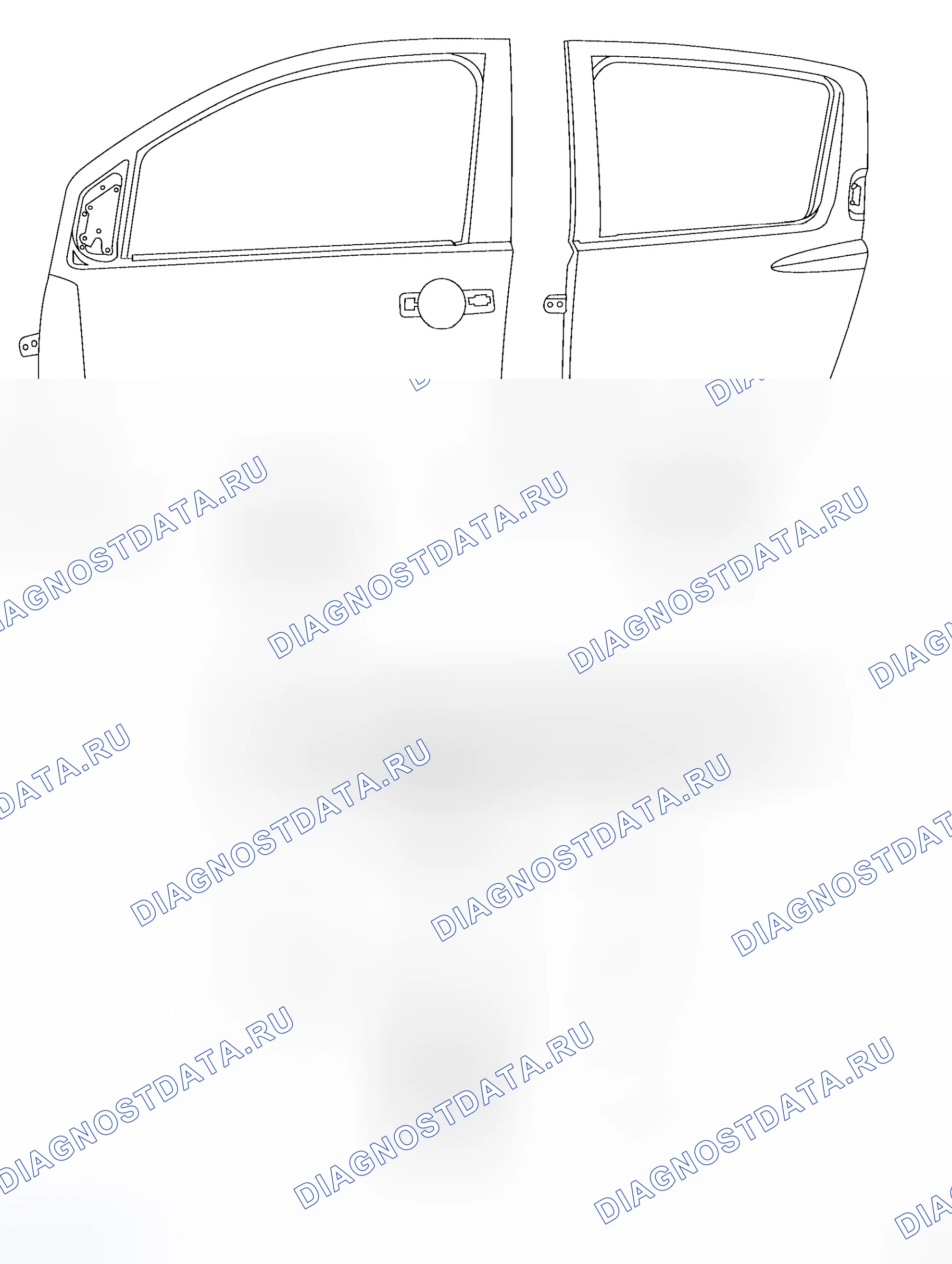 Рис. 187: АНТИКОРРОЗИЙНЫЙ ВОСК. Honda Jazz I
