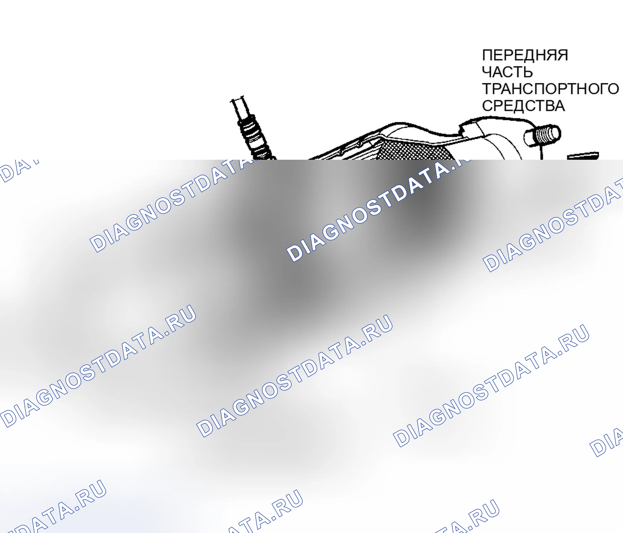 Рис. 46: Трехкомпонентный каталитический нейтрализатор (TWC). Honda Accord VI