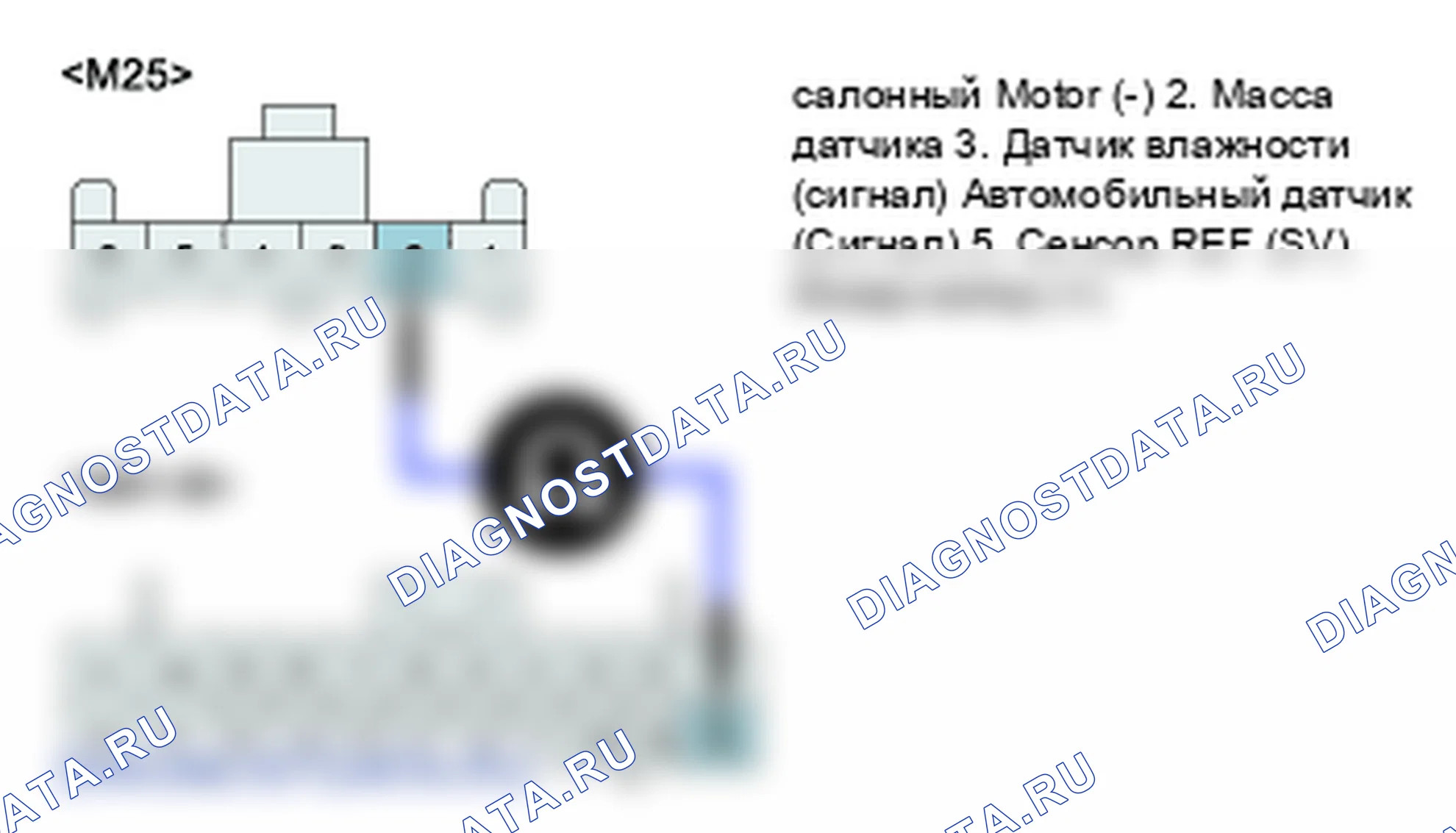 B1234: Датчик температуры в автомобиле открыт (высокий). Hyundai Santa Fe CM