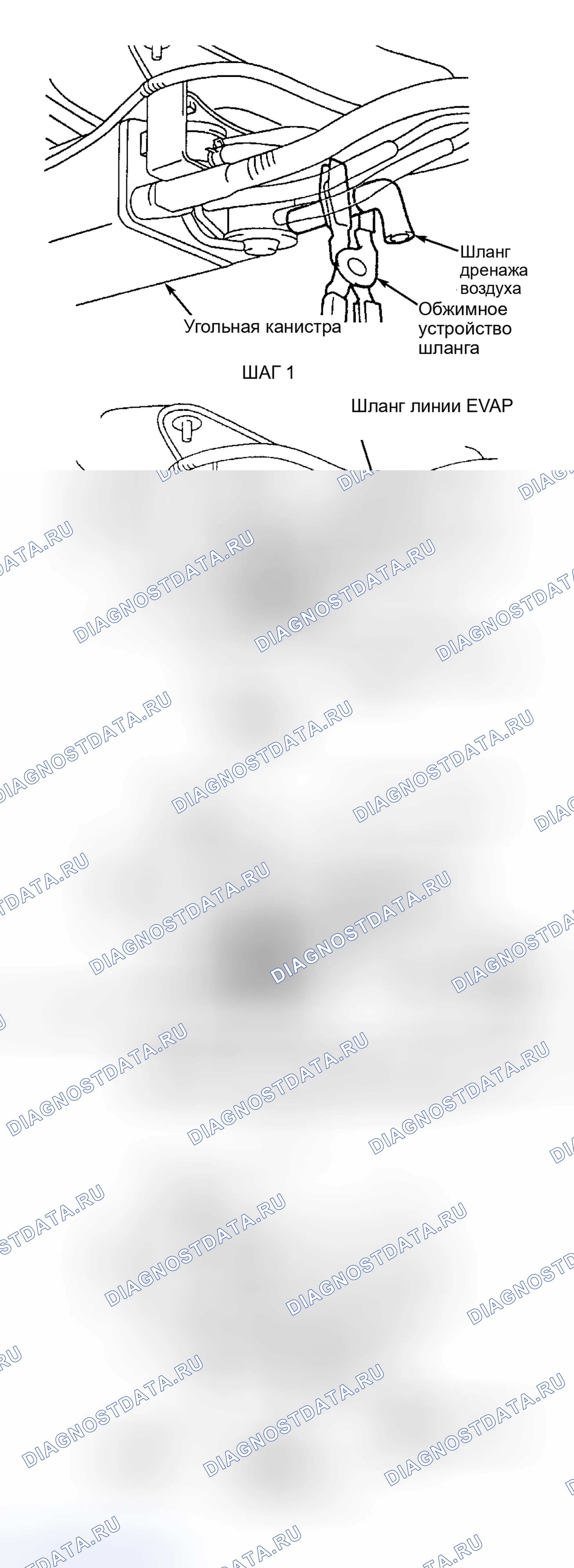 Рис. 85: Испытание топливной системы EVAP (Camry и Highlander). Toyota Sequoia I