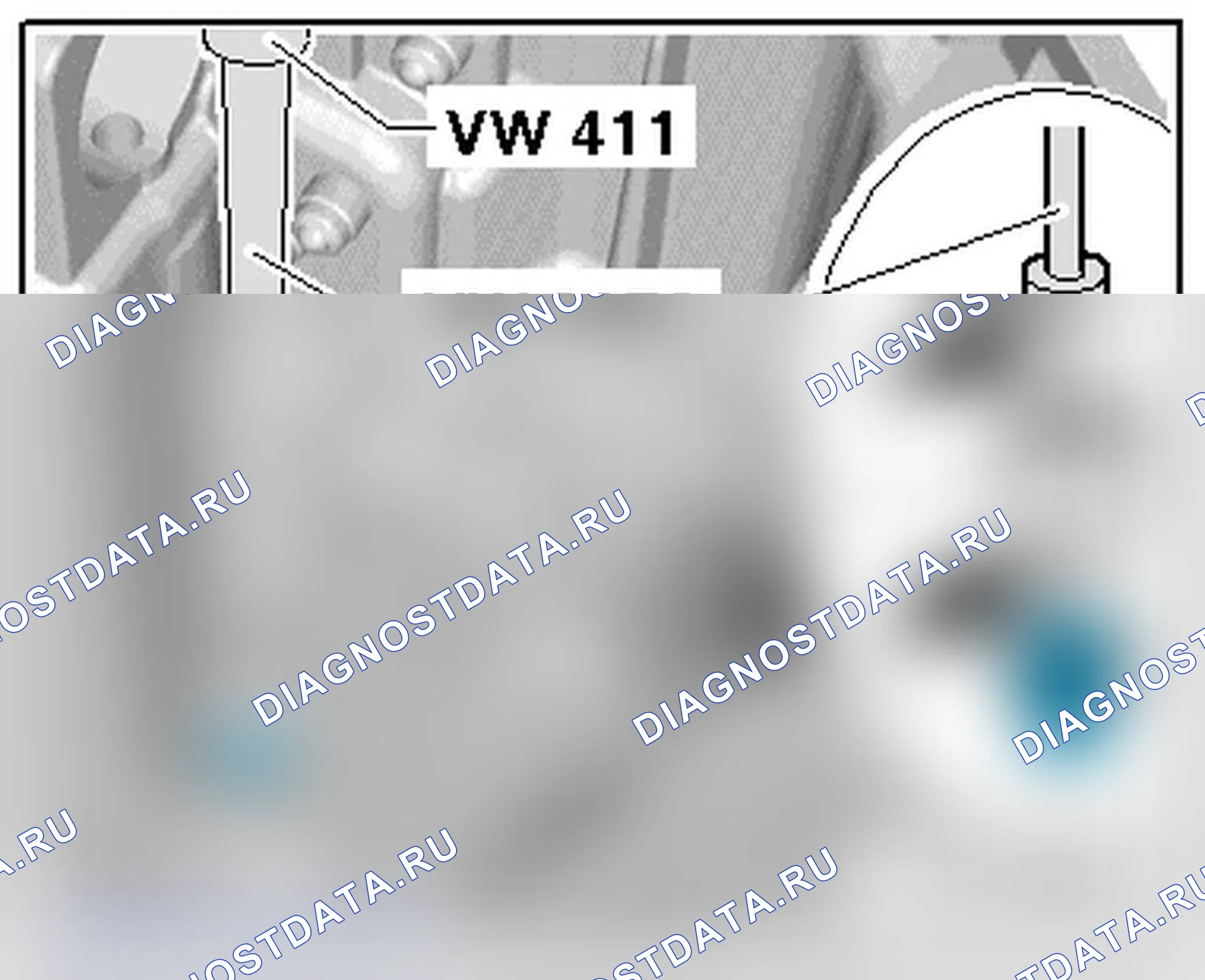 Рис. 177: УСТАНОВКА ВКЛАДЫША ПОДШИПНИКА -A- ДЛЯ 3RD И 4TH ПЕРЕКЛЮЧЕНИЯ ПЕРЕДАЧ. Audi A4 B8