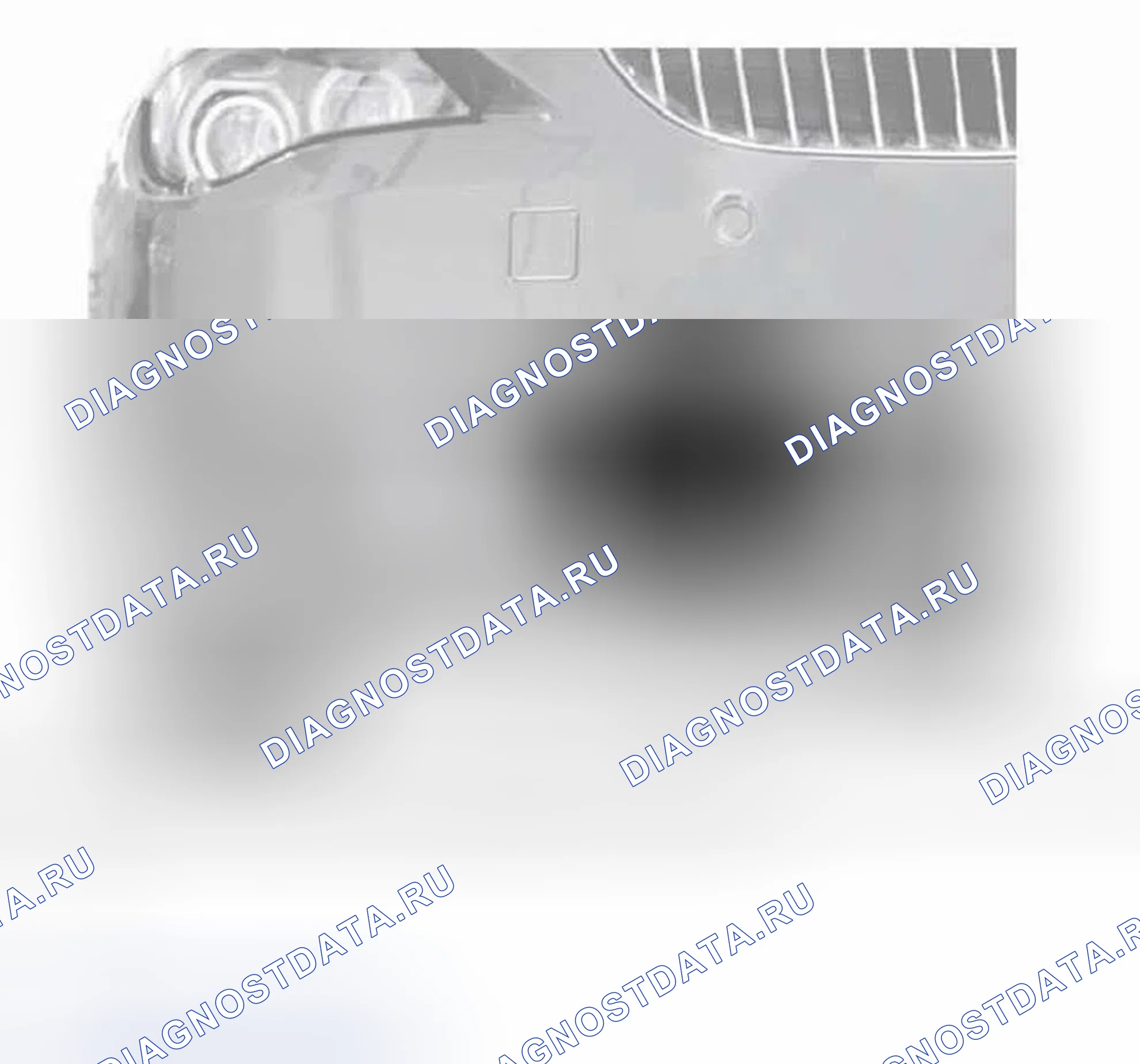 Рис. 11: Датчик ACC с блоком управления: E60, E61, E63, E64, E65, E66. BMW M6 E63/E64