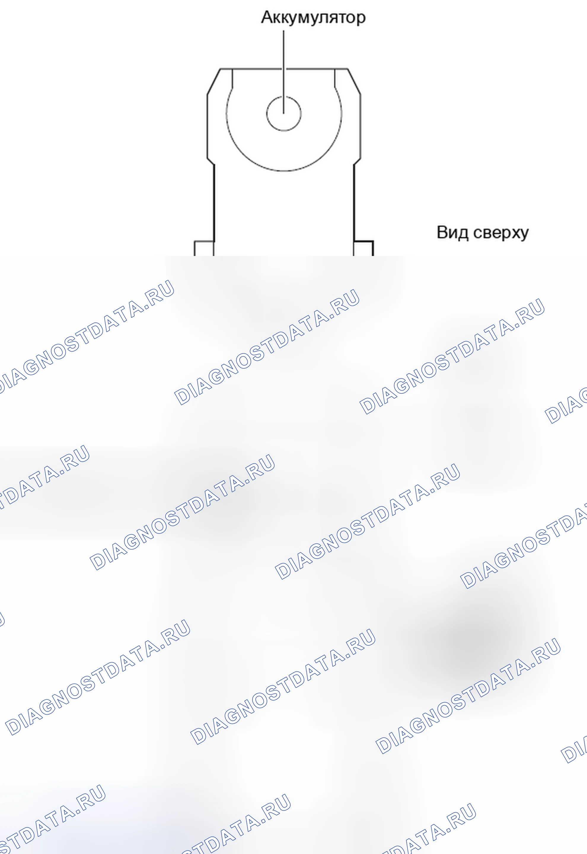 Рис. 454: Блок плавких вставок в сборе - правый багажный отсек. Toyota Camry XV50