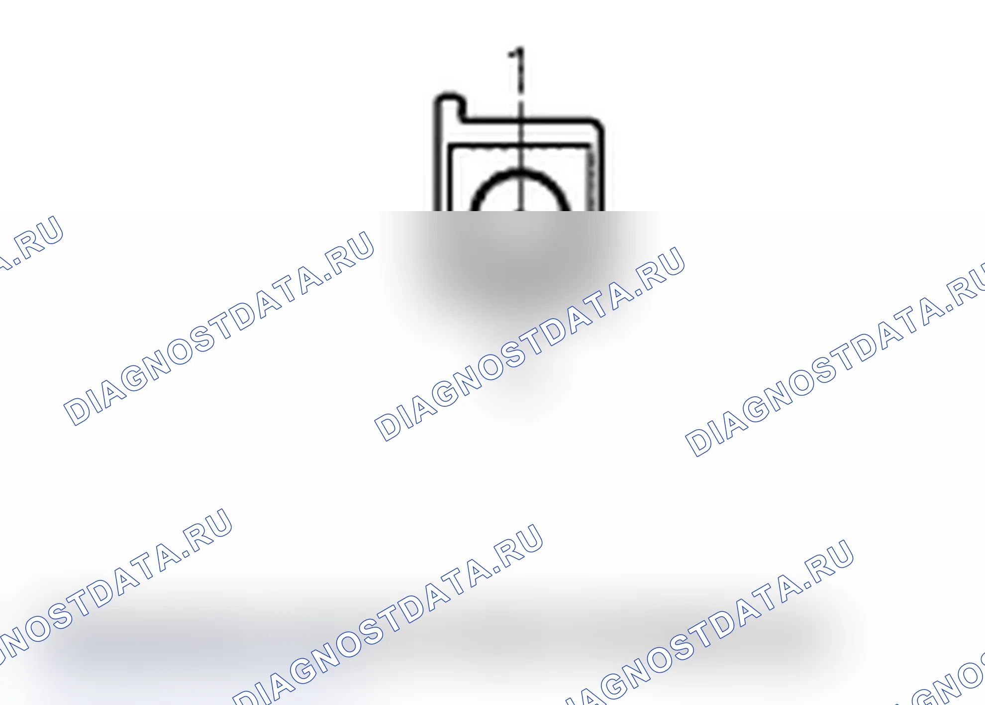Рис. 39: Разъем приемника XM B (2P). Acura TL IV