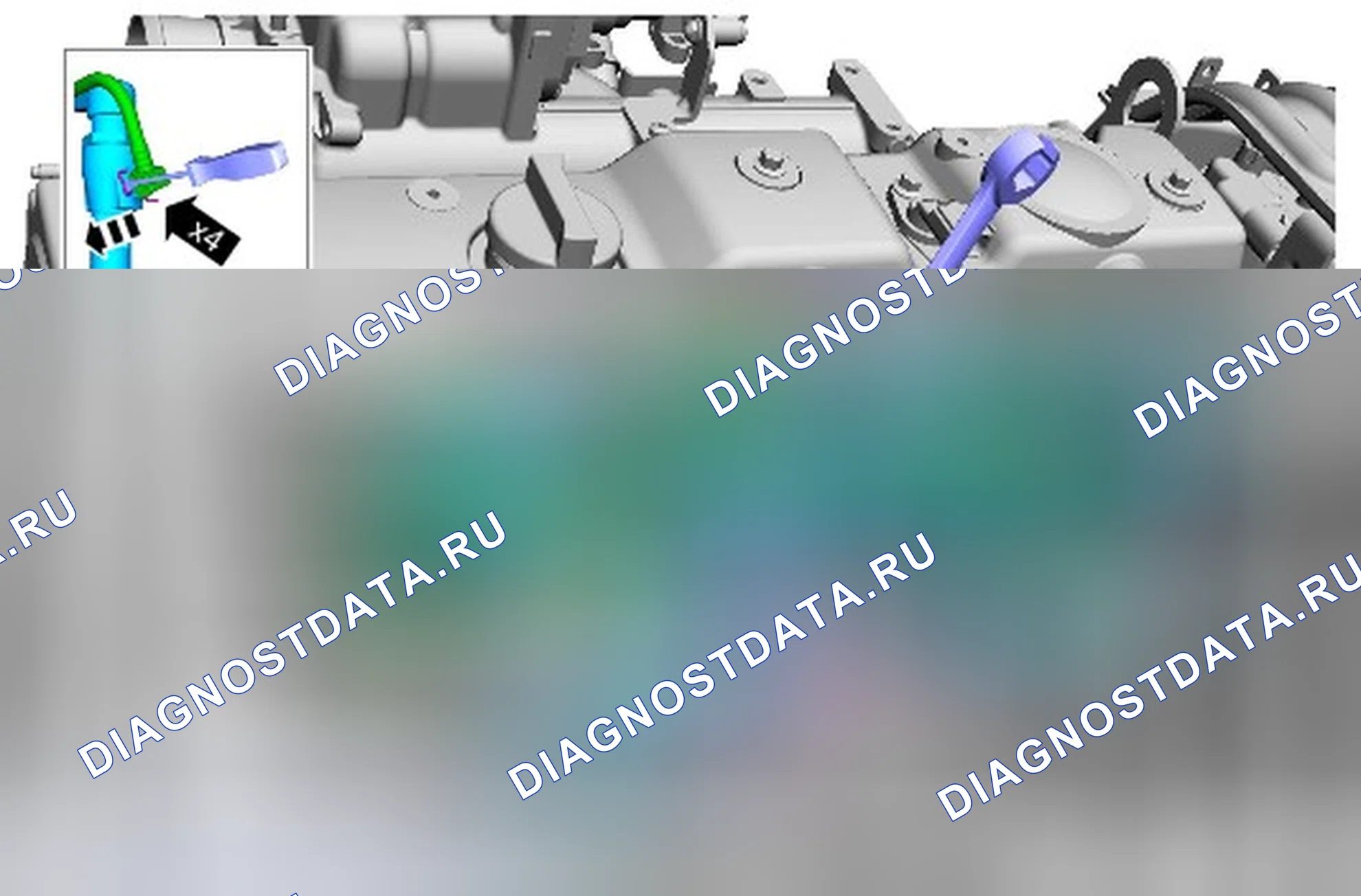 Как снять и установить топливные форсунки. Ford Galaxy II