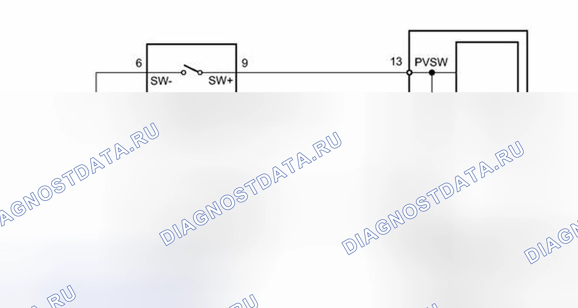 Рис. 7: электросхема. Toyota Prius PHV pre-III