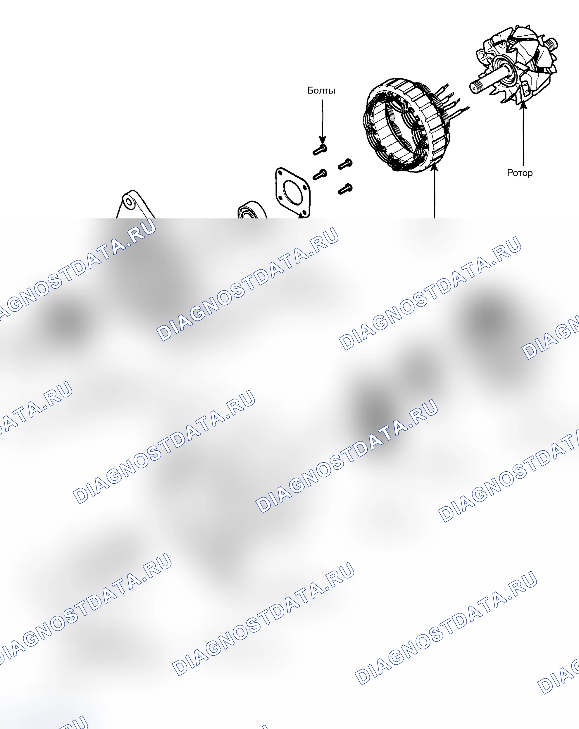 Рис. 14: 2.4 ДВИГАТЕЛЬ DOHC. Hyundai Santa Fe II
