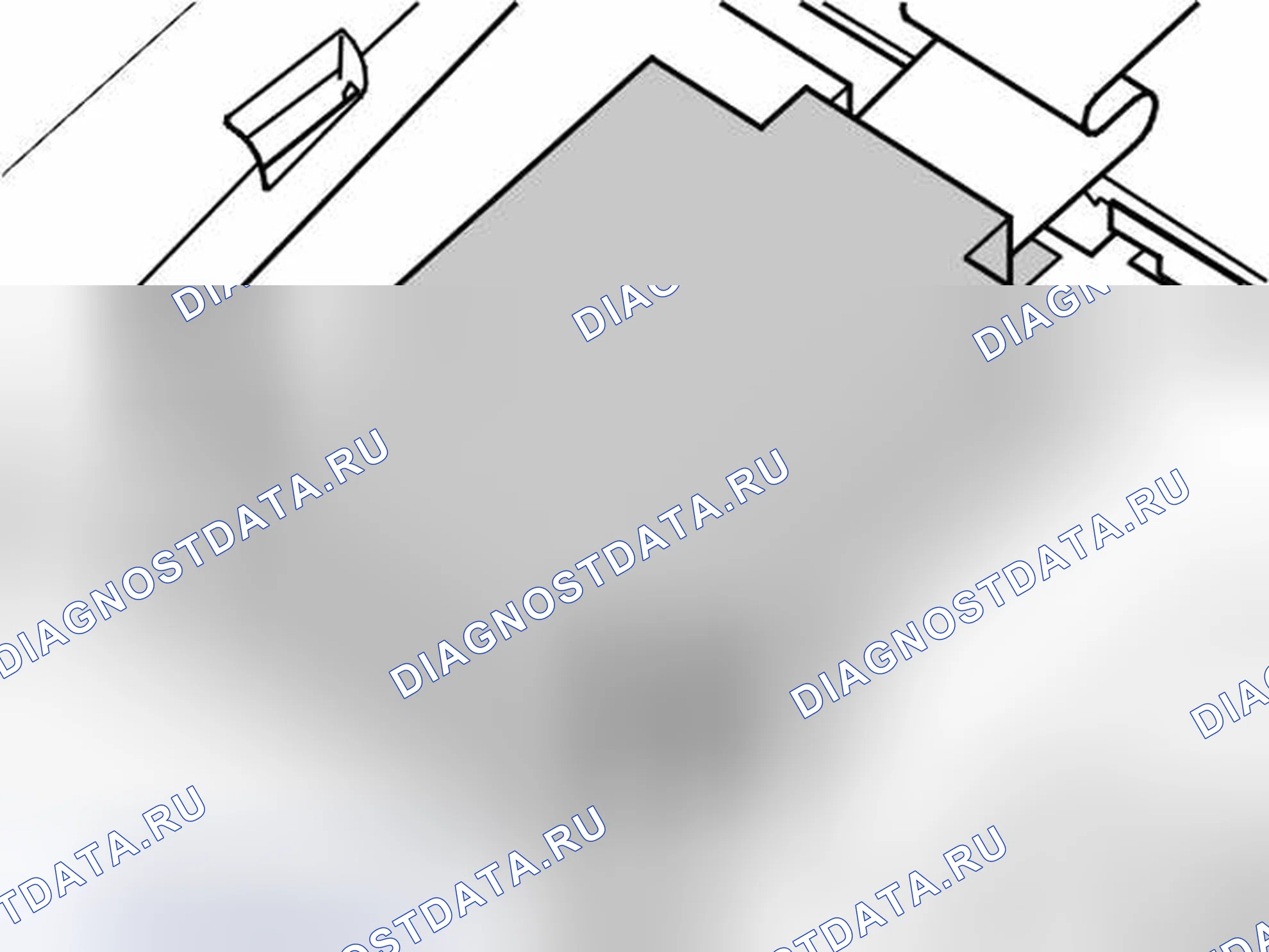 Рис. 85: СНЯТИЕ ПЕРЕКЛЮЧАТЕЛЯ. Volvo V50 I
