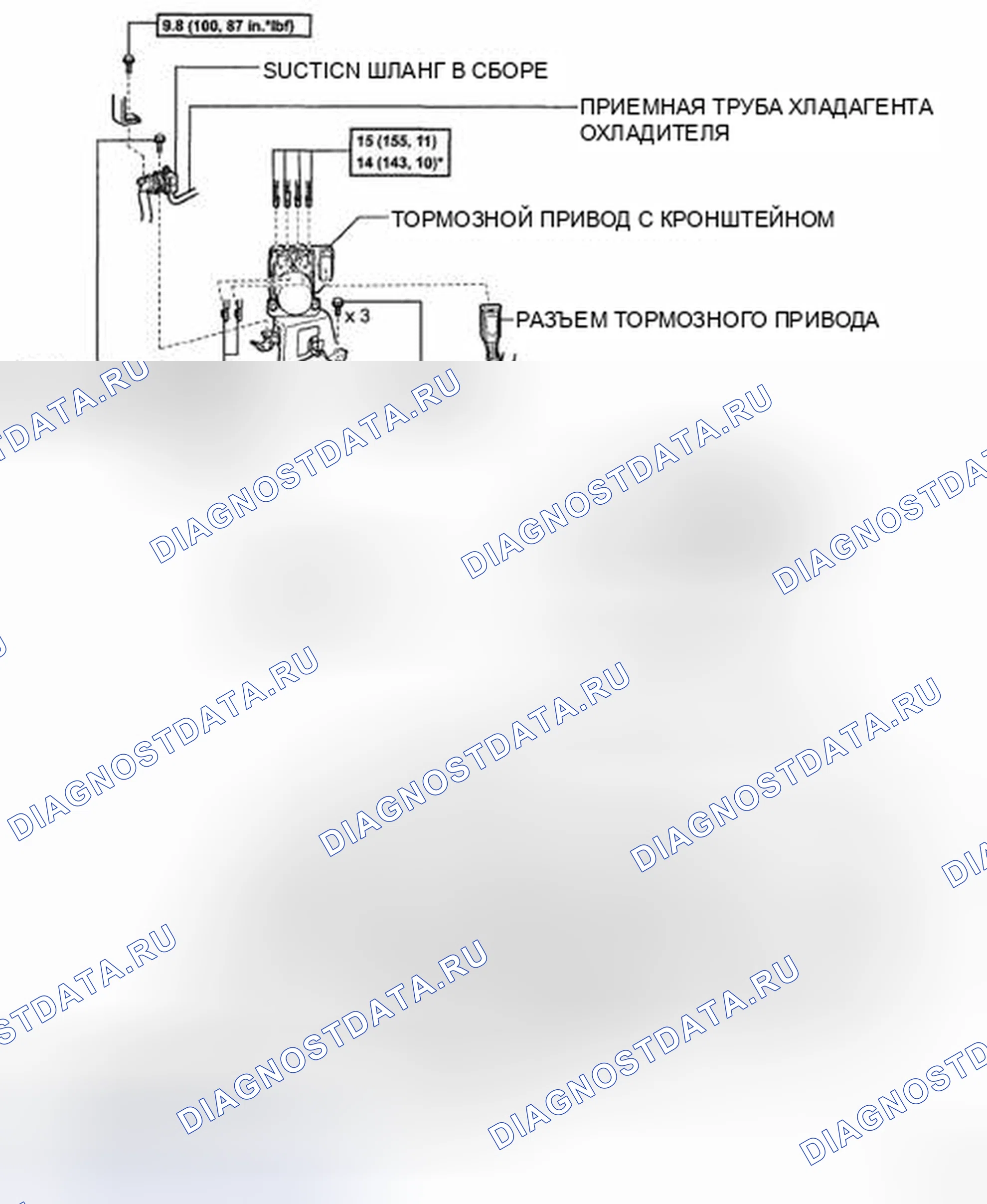 Рис. 92: КОМПОНЕНТЫ. Toyota Highlander II