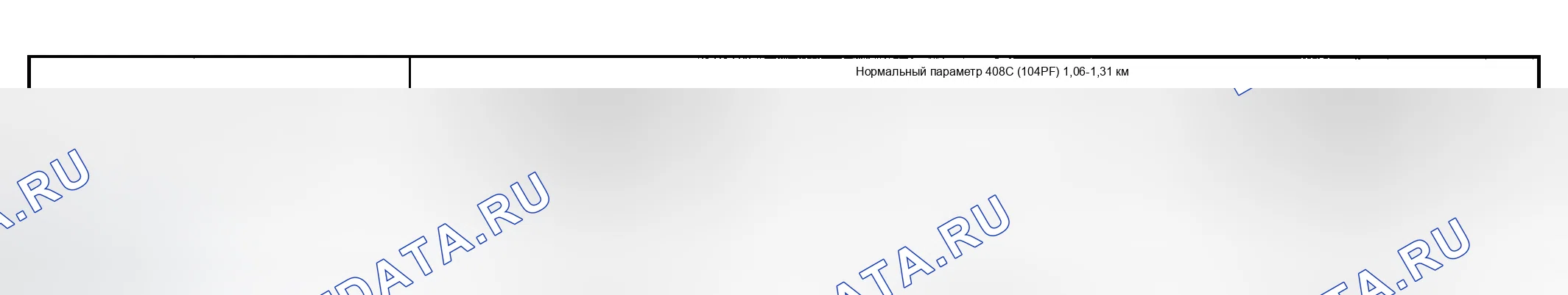 Рис. 49: ТЕХНИЧЕСКИЕ ХАРАКТЕРИСТИКИ топливной системы двигателя. Hyundai Tiburon II