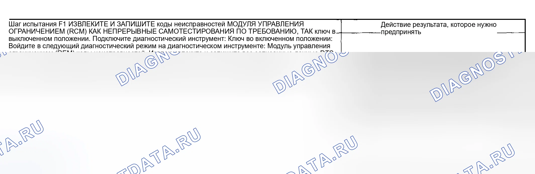 Рис. 98: диагностический тест F: индикатор предупреждения о ремне безопасности неработоспособен. Mazda Flair II