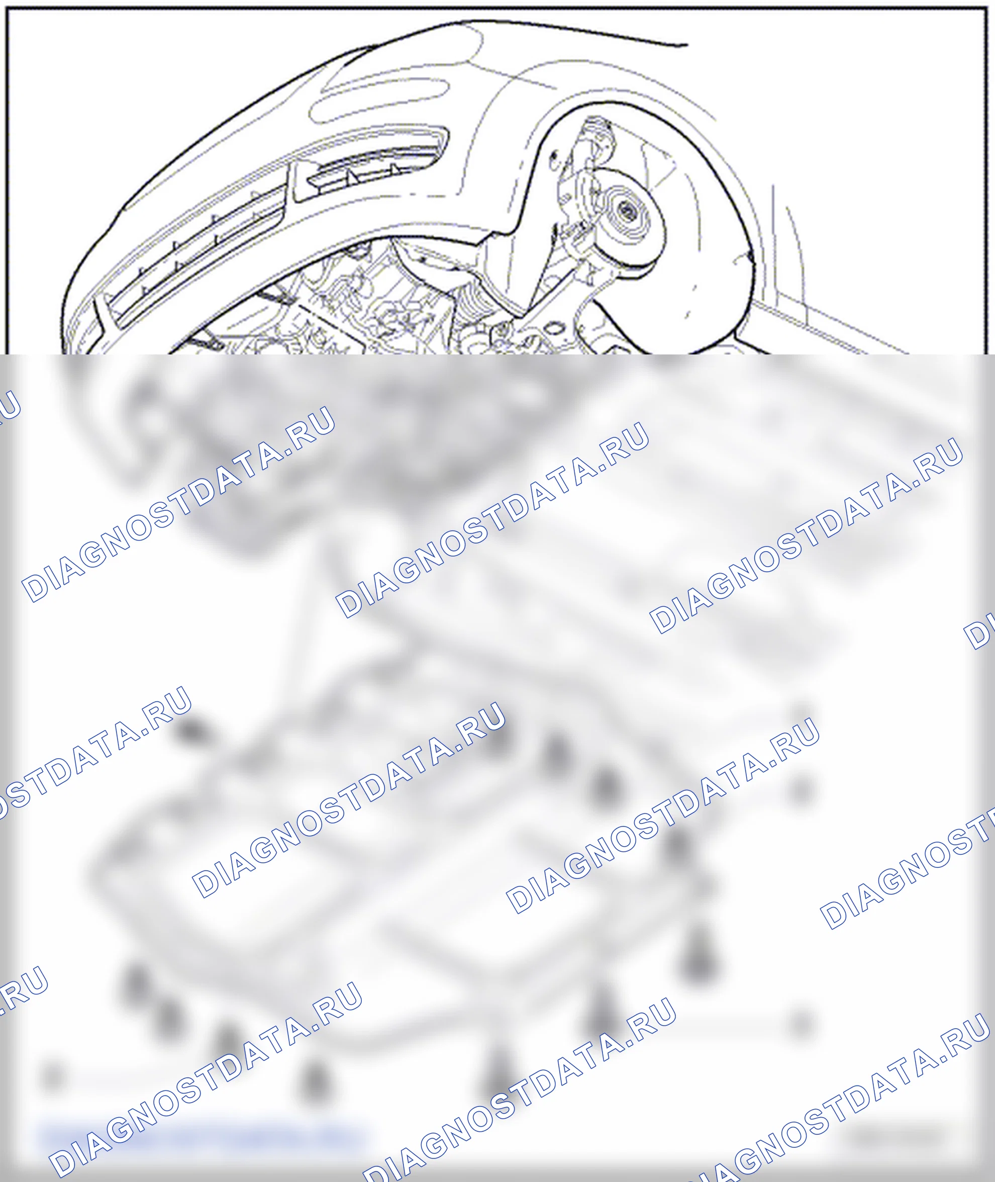 Шумоизолирующий кожух. Volkswagen Golf Mk5