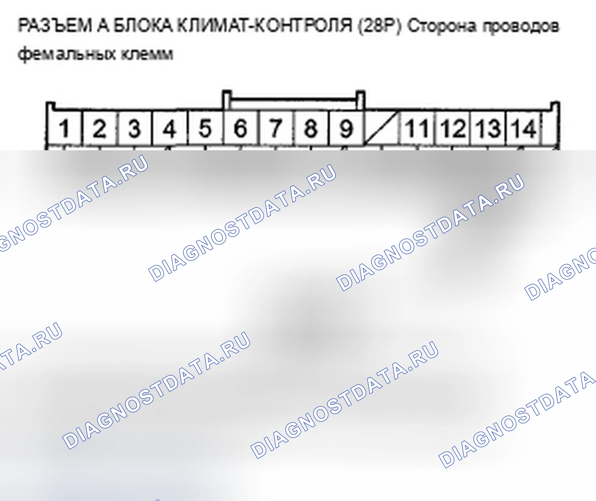 Рис. 141: Индикаторы расшифровка кода ошибки B1225 или расшифровка кода ошибки A и AUTO: размыкание цепи датчика температуры в автомобиле. Acura TSX II