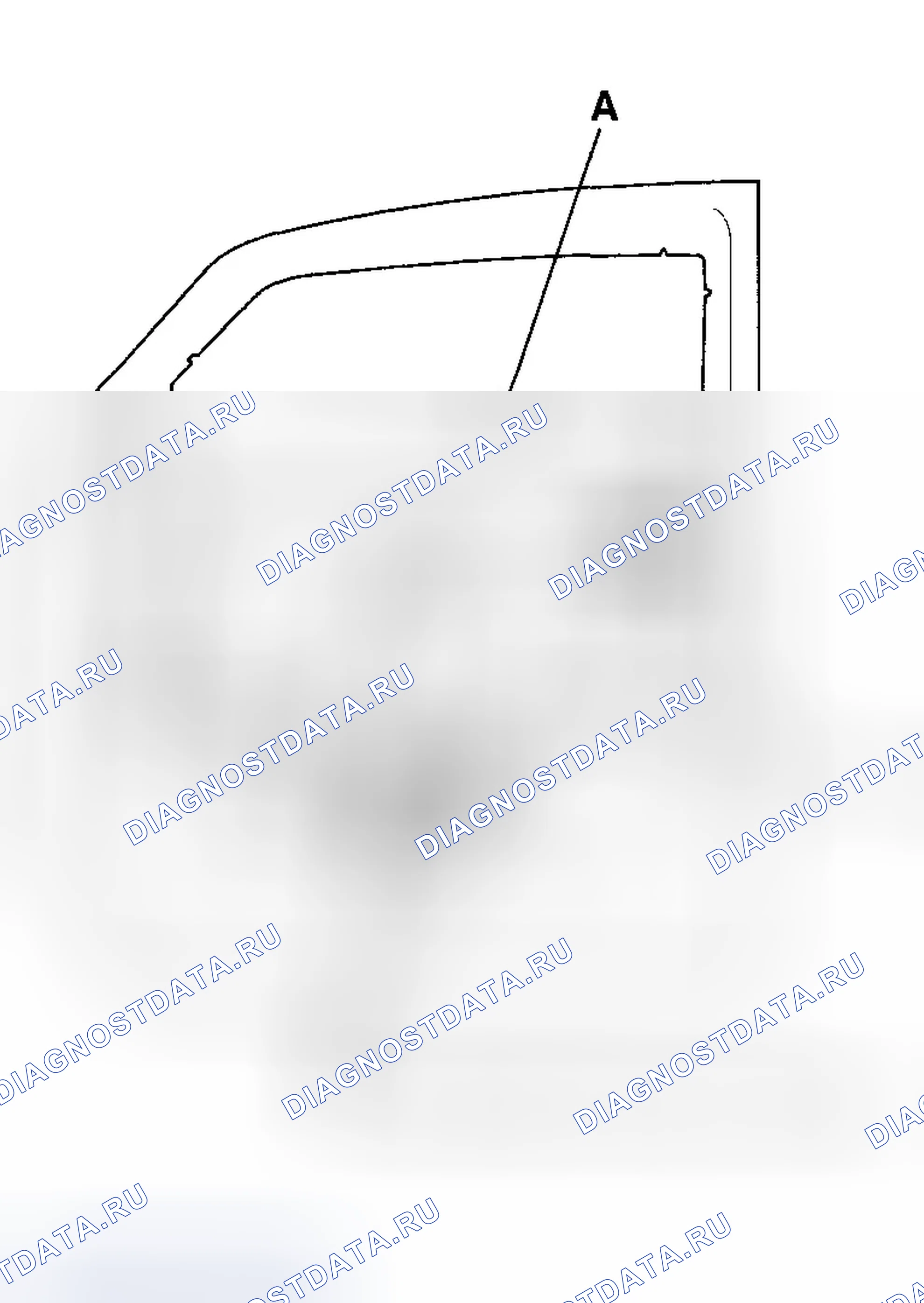 Рис. 5: Регулировка стекла передней двери. Honda Element YH2