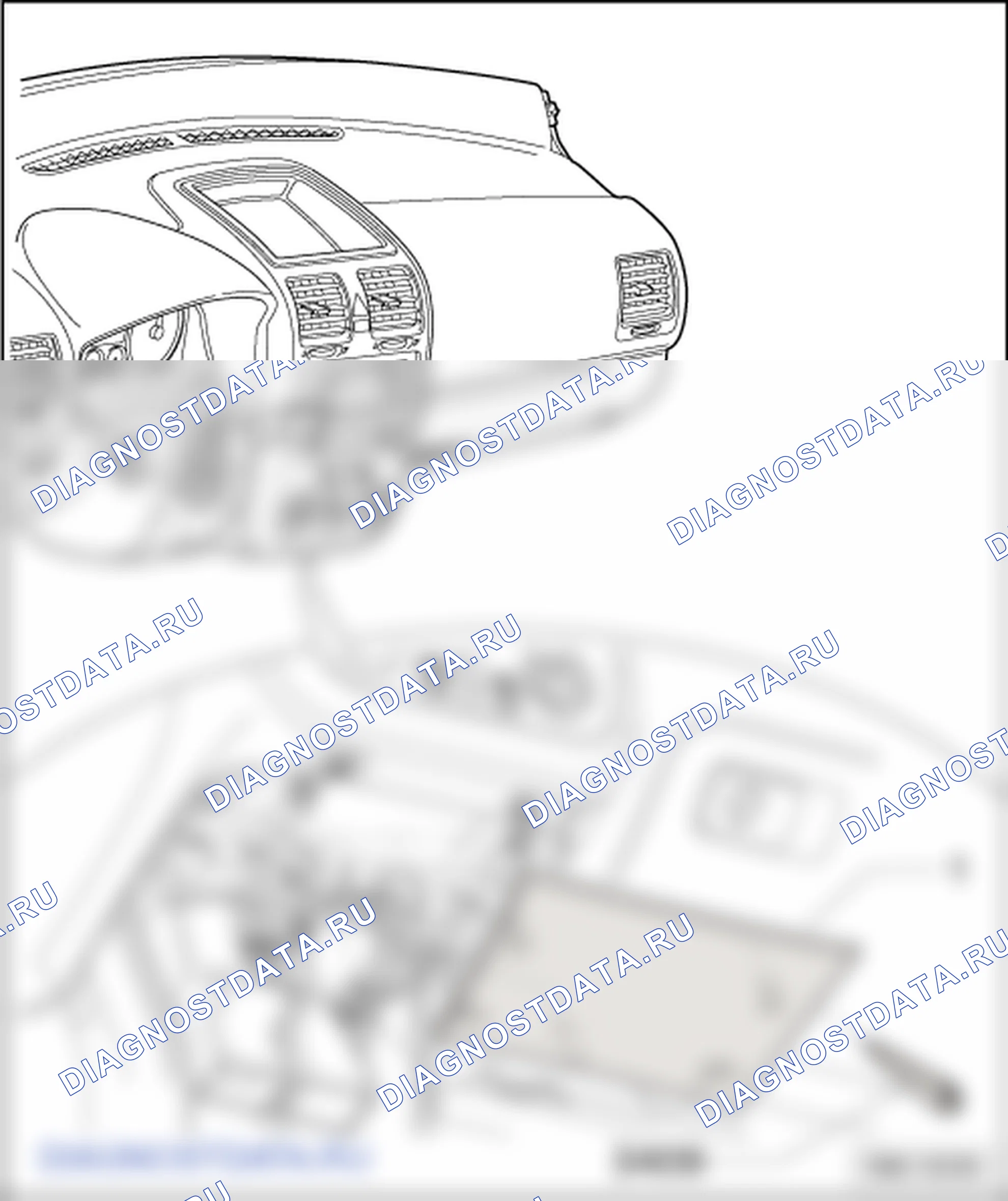 Накладки, кожухи и щитки. Volkswagen Golf Mk5