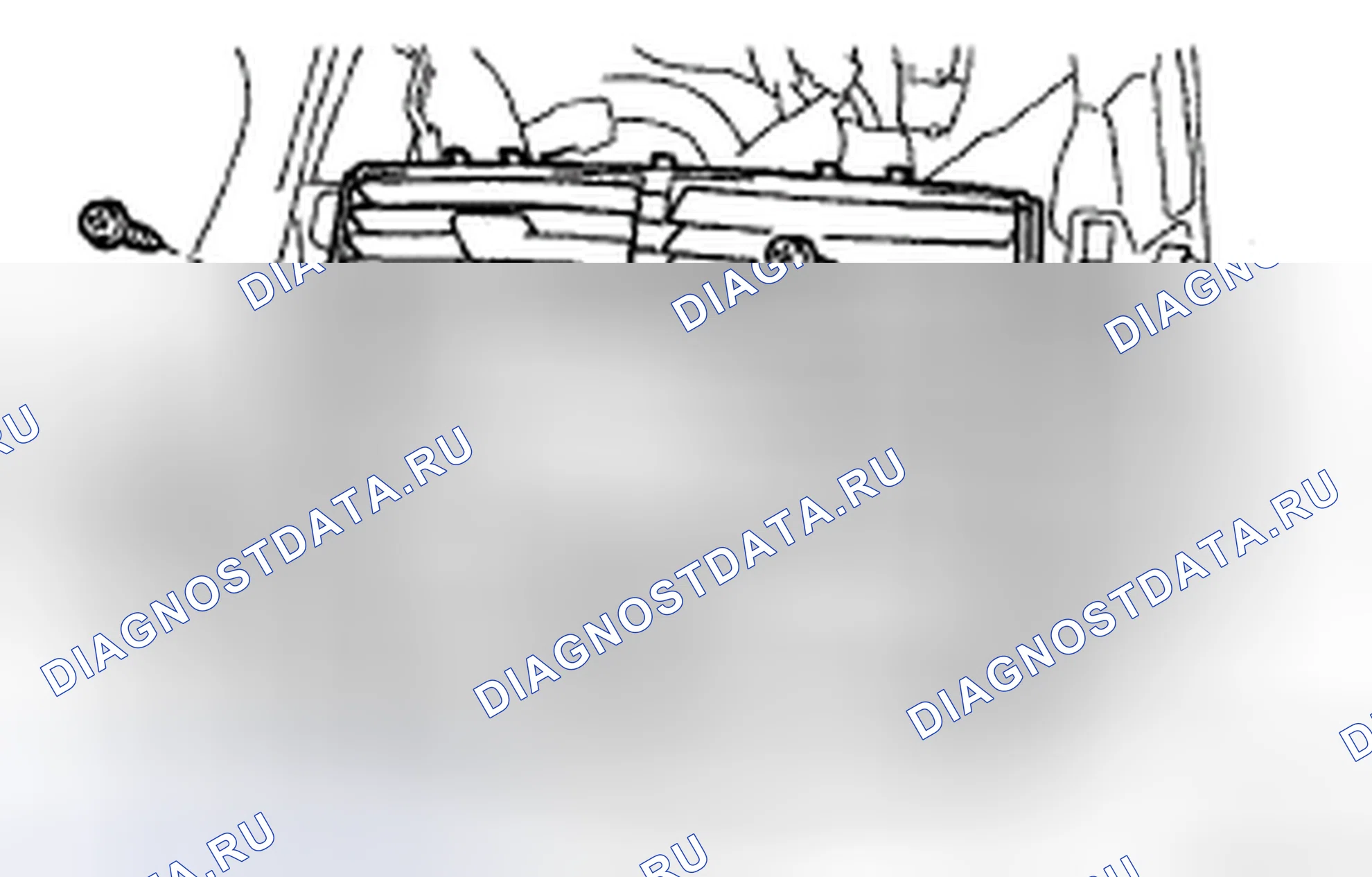 Рис. 277: ДЕМОНТАЖ. Toyota Sienna II рестайлинг