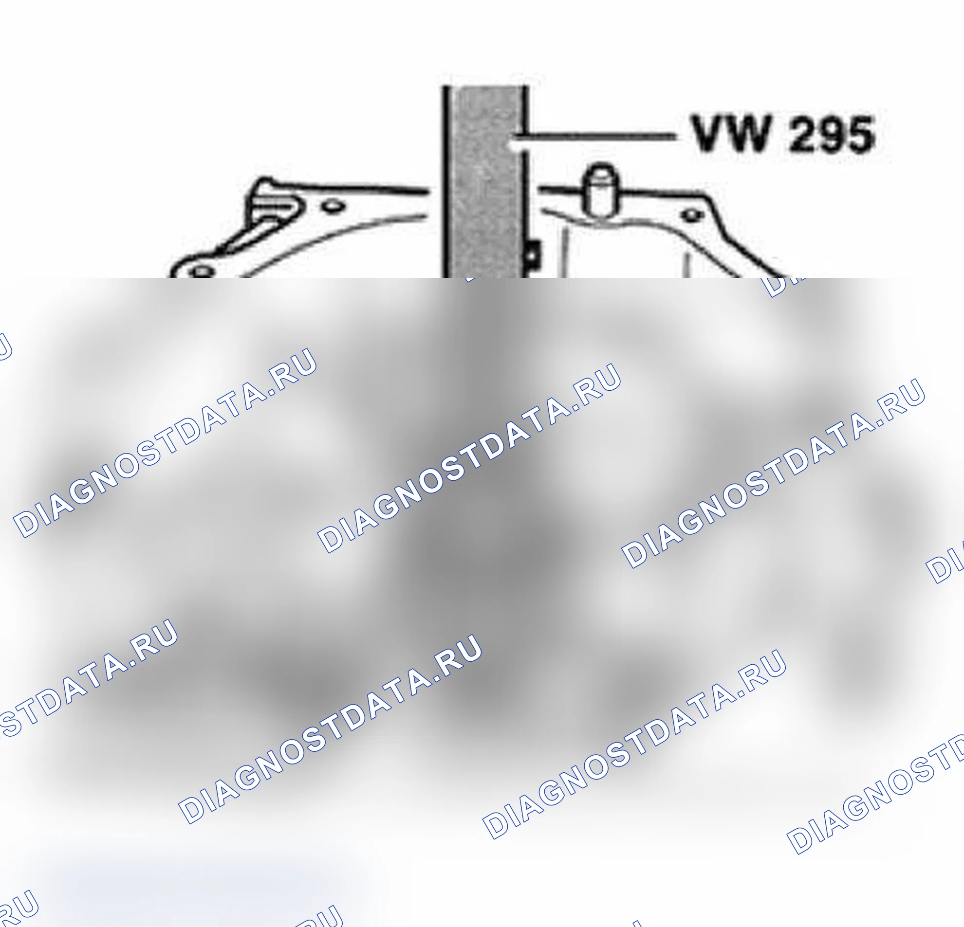 Рис. 120: Запрессовка в игольчатый подшипник. Audi A4 B6