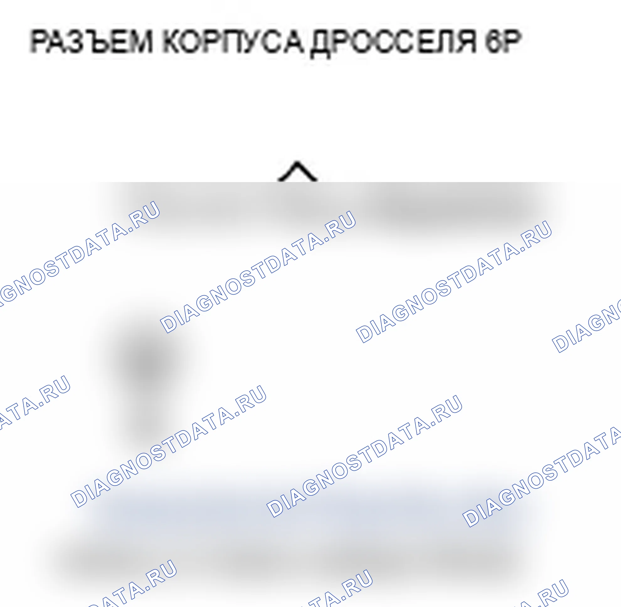 Рис. 38: P0123 расшифровка кода ошибки: высокое напряжение цепи датчика А положение дроссельной заслонки. Acura TL IV