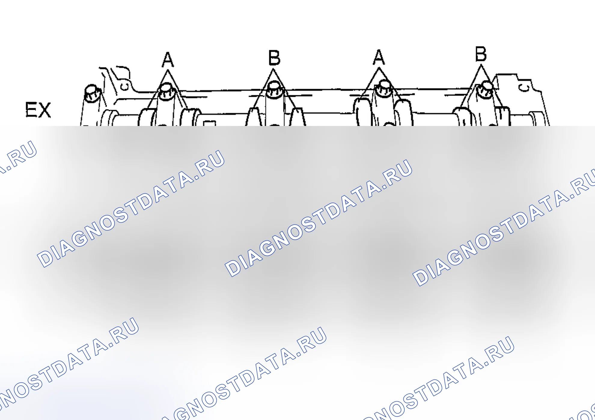 Рис. 36: ПРОВЕРКА ЗАЗОРА КЛАПАНА. Honda CR-V III рестайлинг