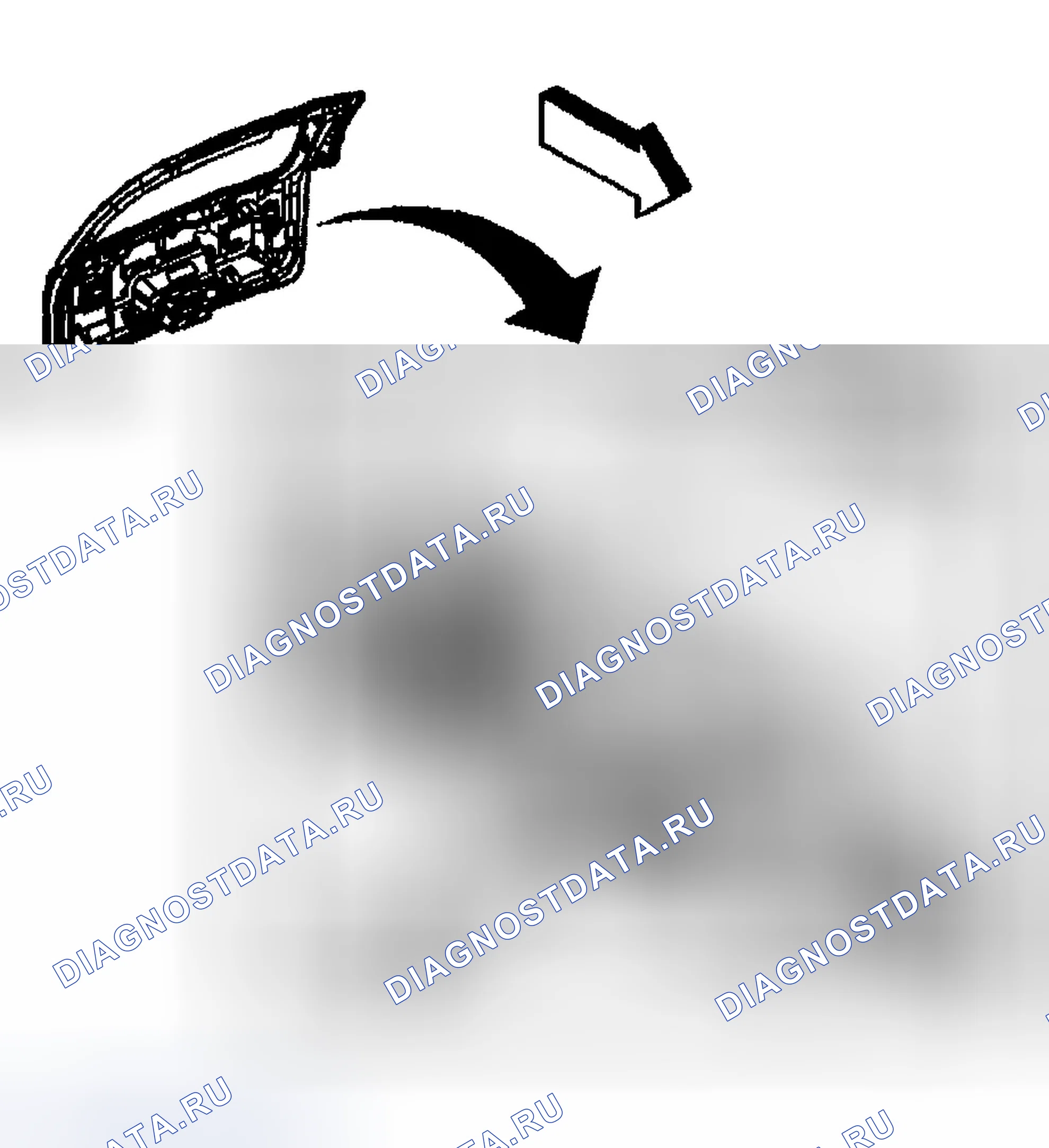 Рис. 103: Порядок демонтажа. Chevrolet TrailBlazer I