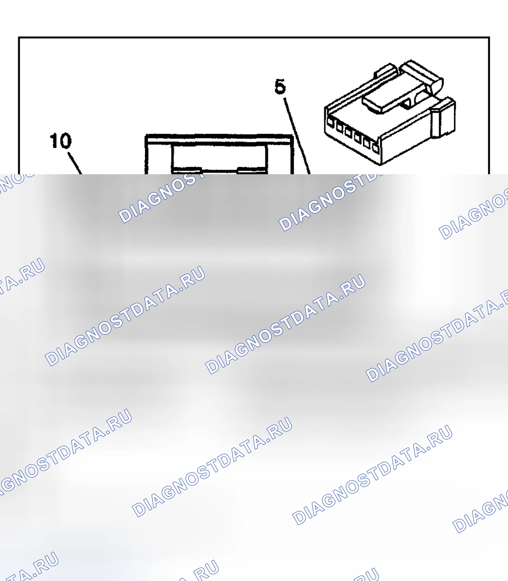 Рис. 63: Привод рециркуляции. Chevrolet TrailBlazer I