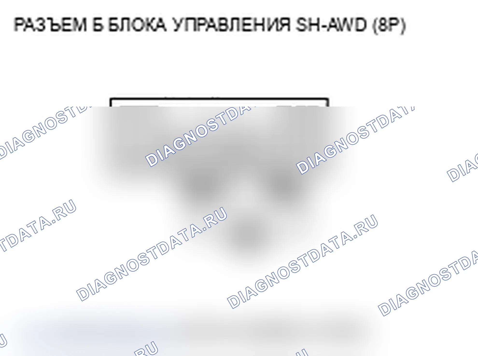Рис. 124: расшифровка кода ошибки 57-4: Электромагнитная катушка правого сцепления (короткая). Acura RL II
