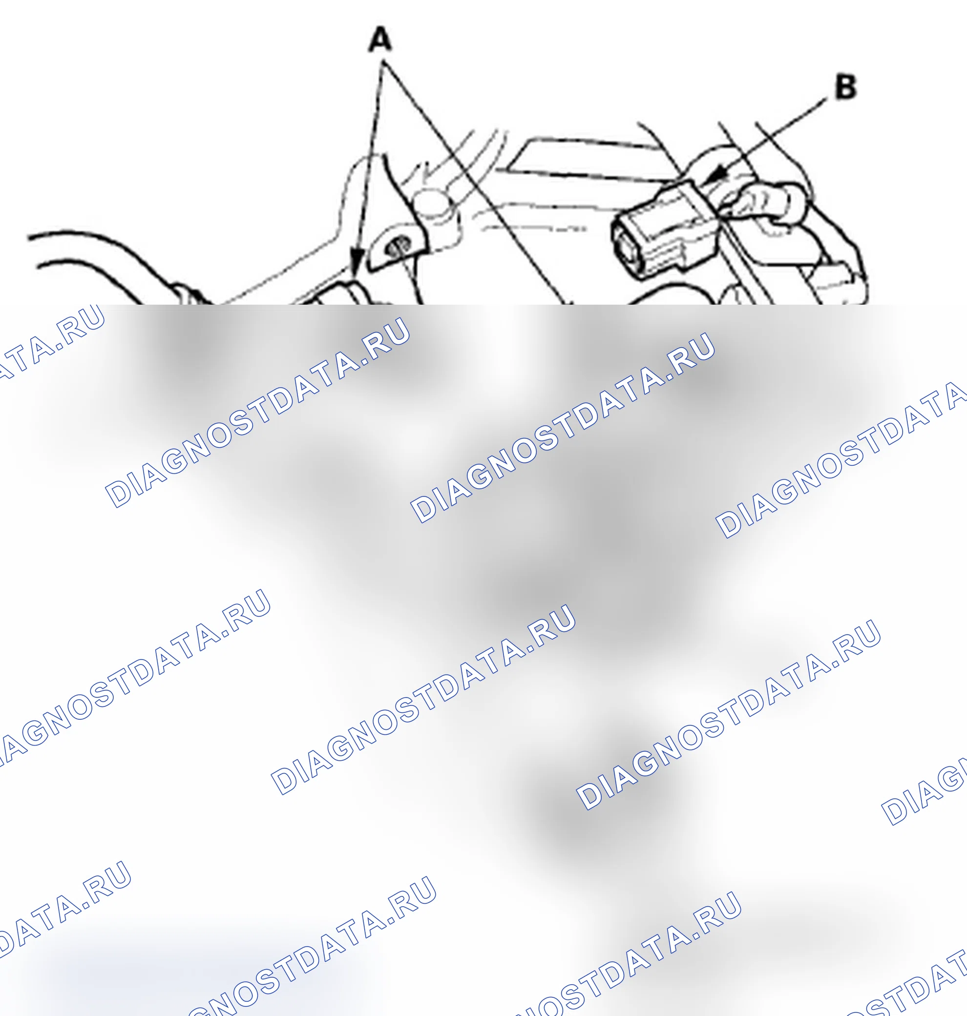 Рис. 134: Замена клапана продувки канистры EVAP. Acura RL II рестайлинг
