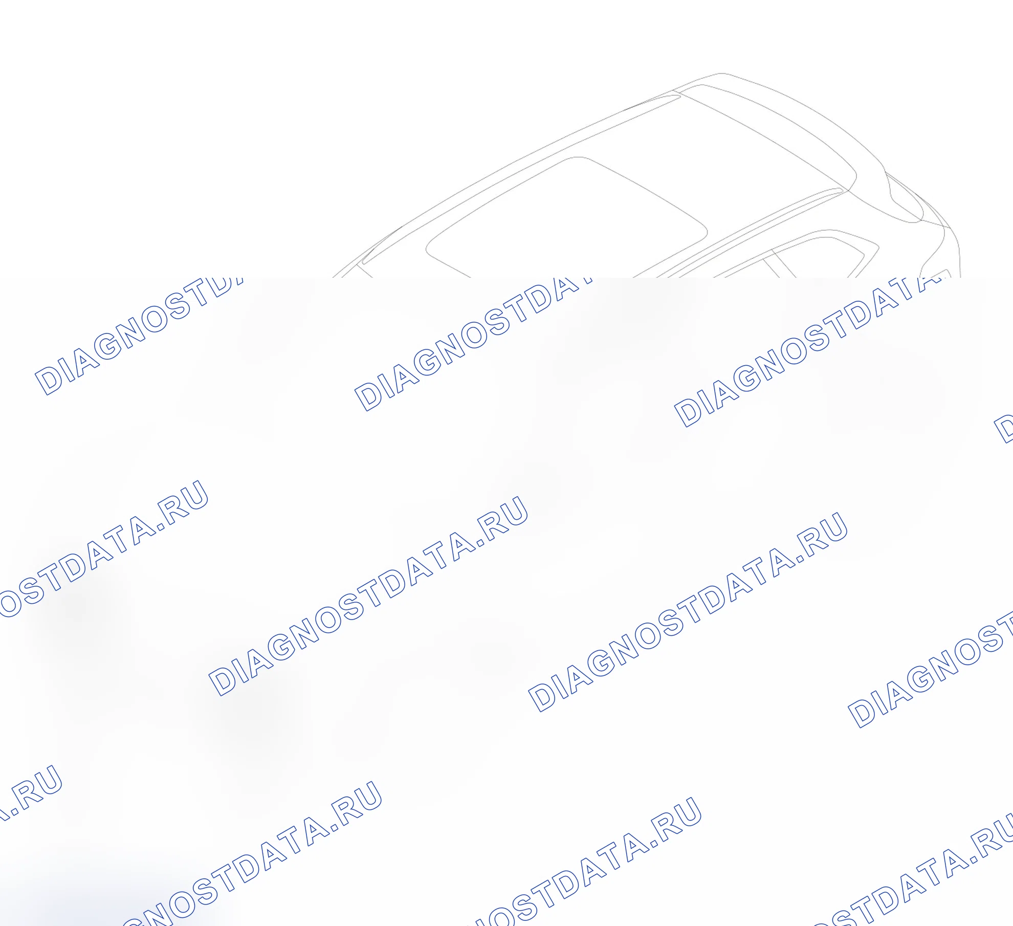 Схема расположения гудка — Haval Jolion. Haval Jolion I