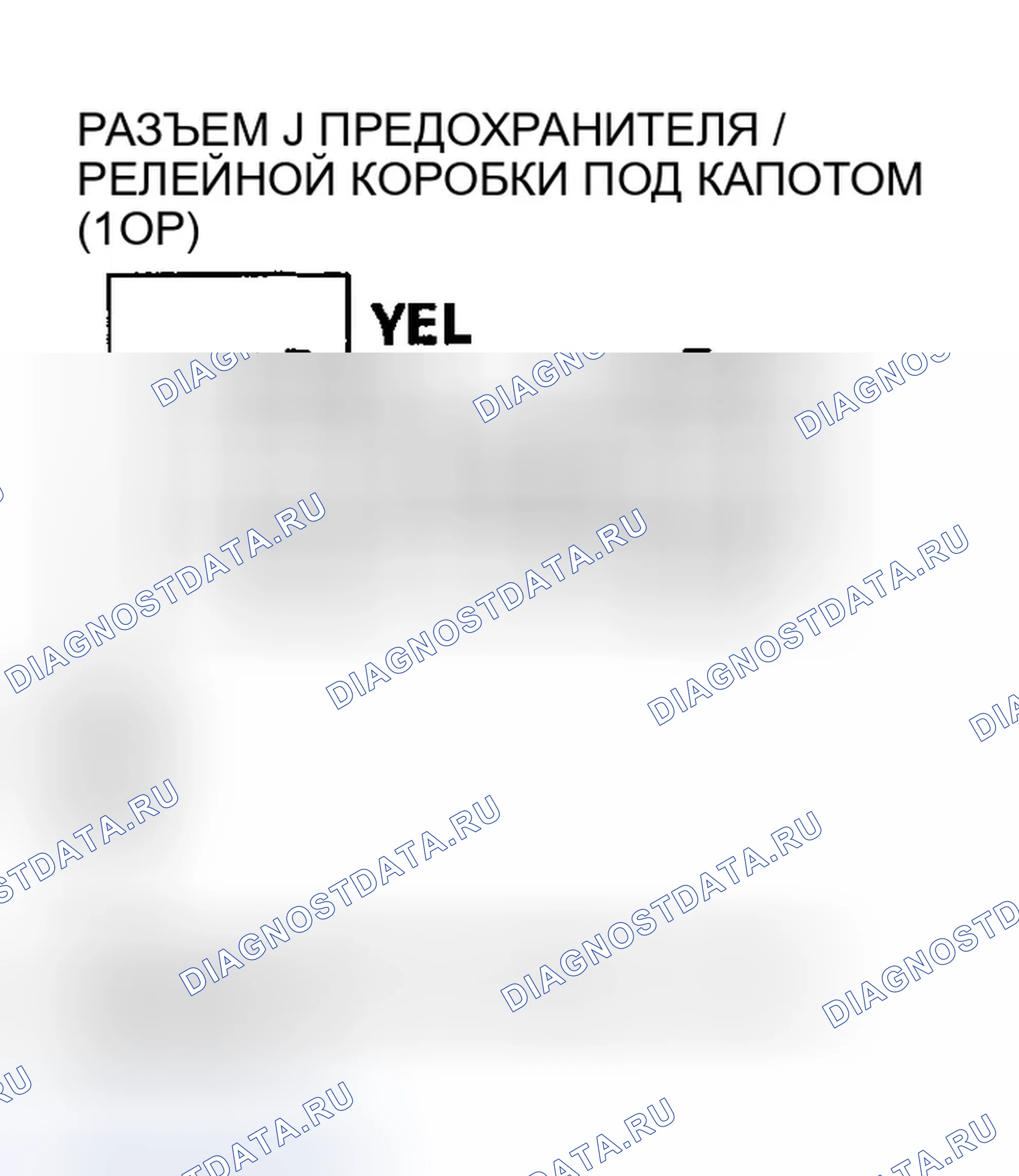 Рис. 17: расшифровка кода ошибки B1080: Ошибка на входе цепи питания (линия IG1) для модуля управления реле и MICU. Honda Ridgeline I