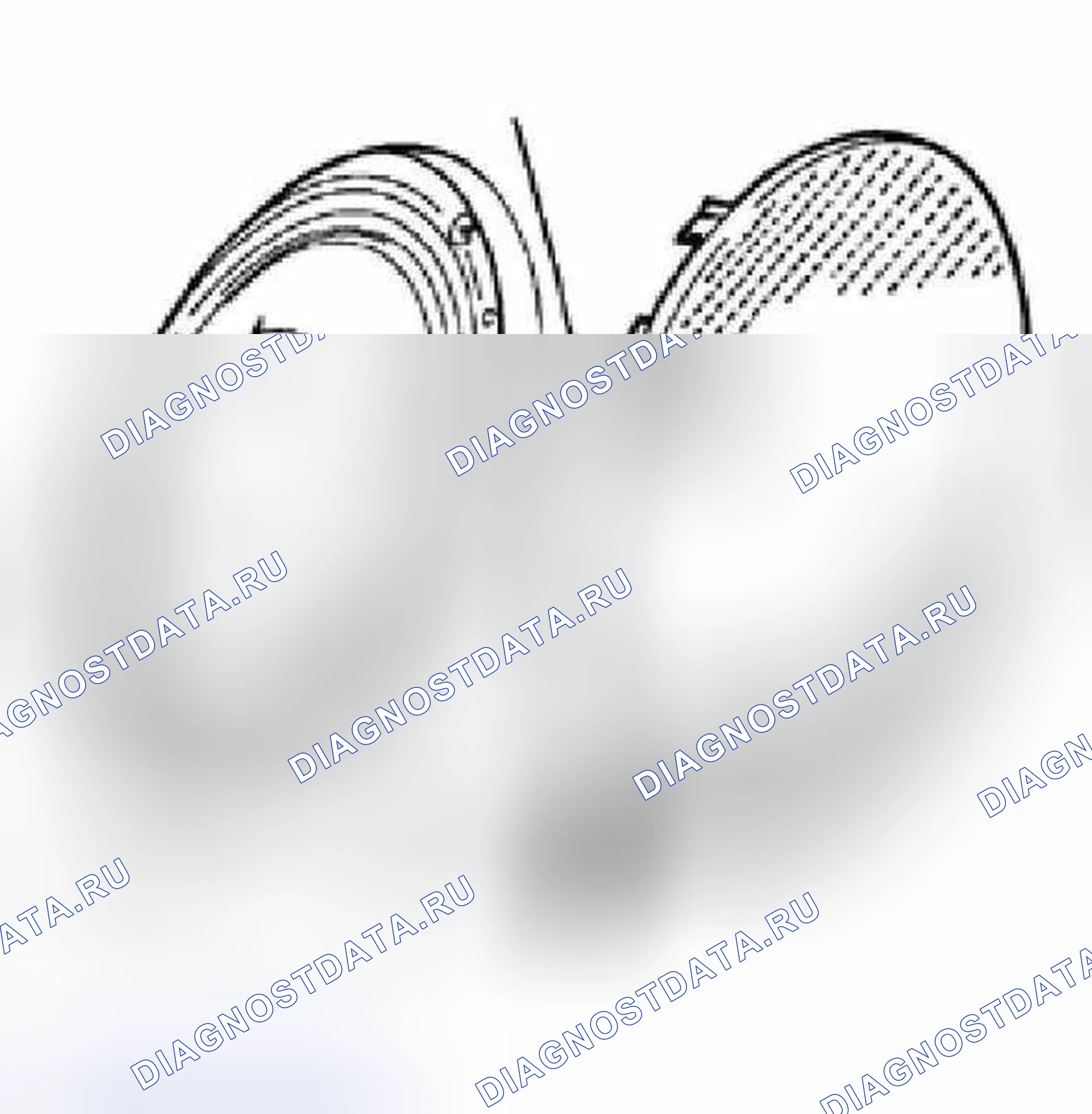 Рис. 16: Задний woofer (4-дверный, кроме Jetta от 1996 m.y.), снятие и установка. Volkswagen Golf Mk3