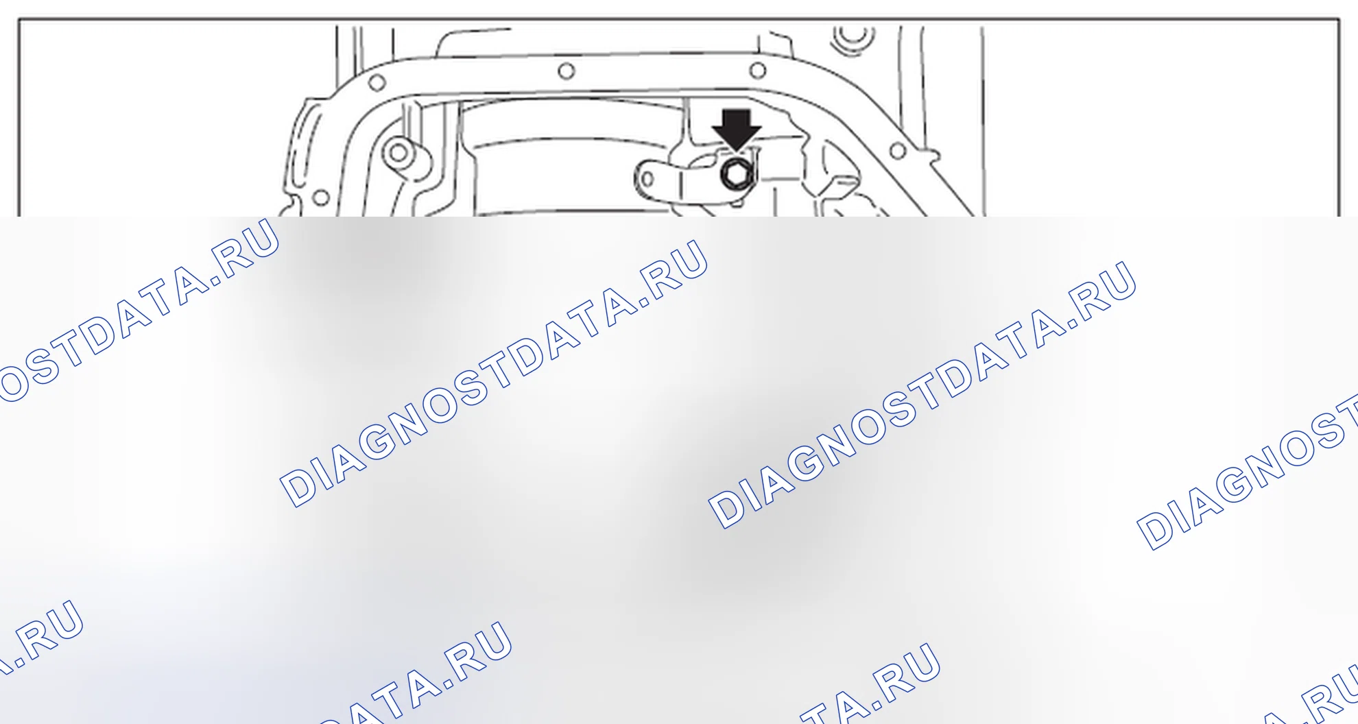 Рис. 363: ДЕМОНТАЖ. Subaru Outback BR рестайлинг
