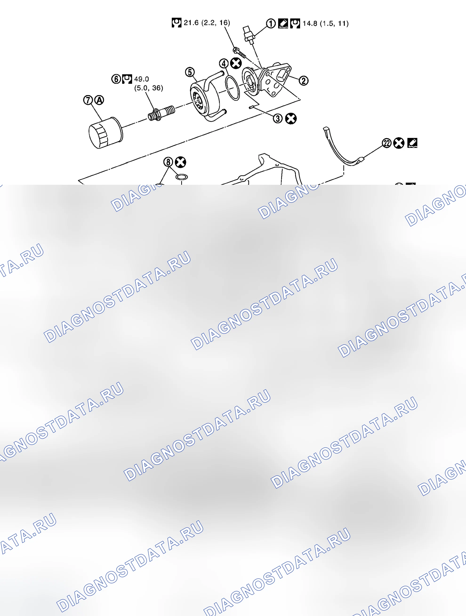 Рис. 18: Компоненты (модели AWD). Infiniti M35 III