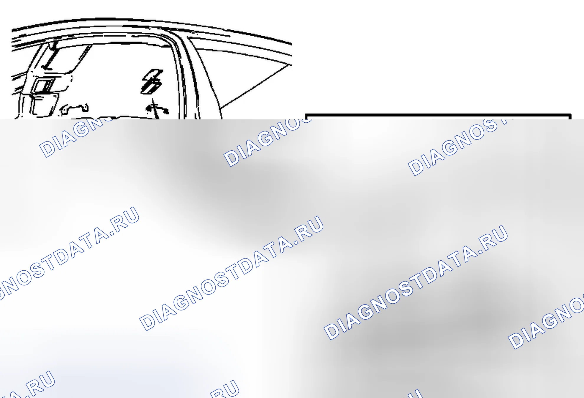Рис. 20: Замена купольной лампы (без люка). Chevrolet Cruze I рестайлинг