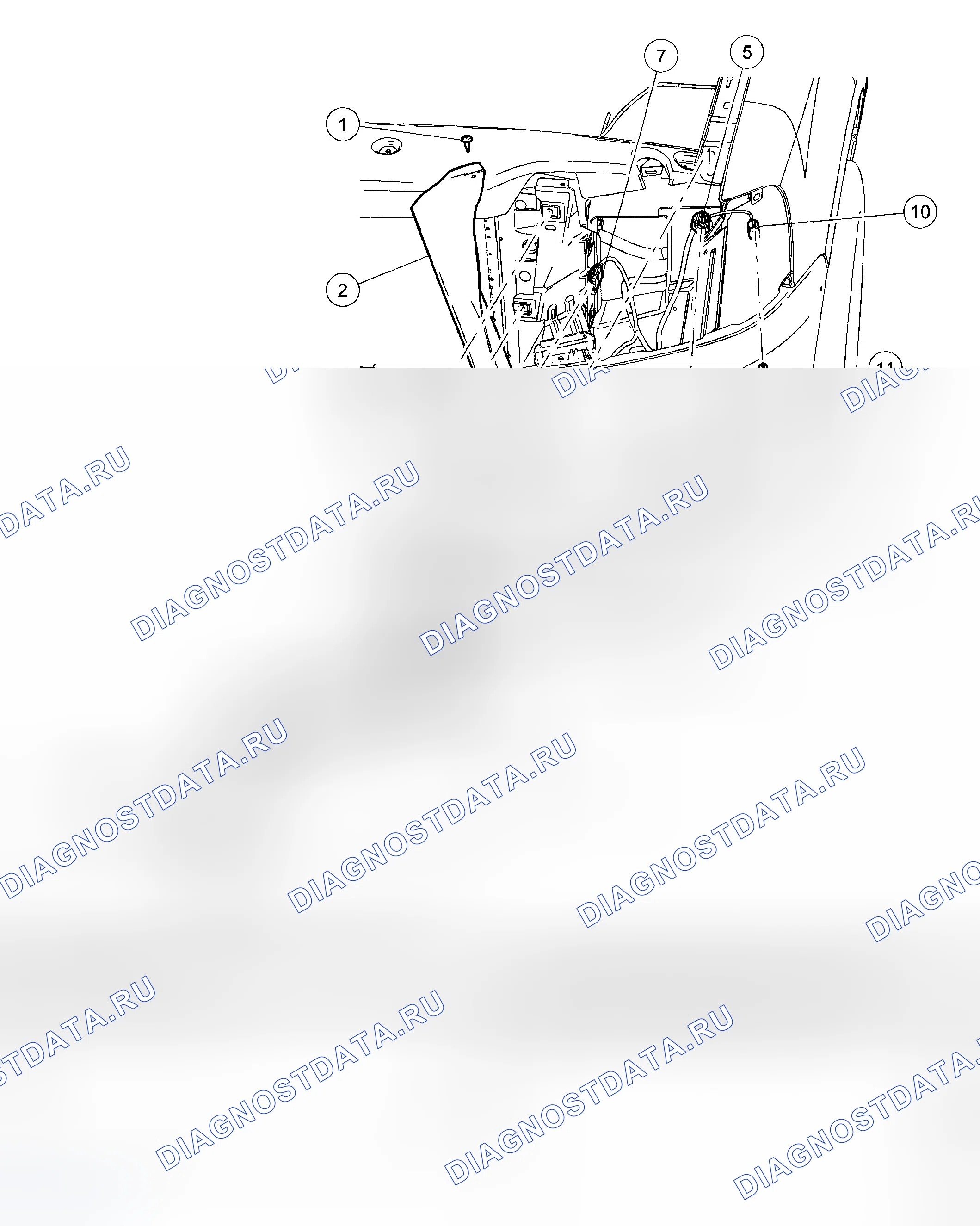 Рис. 154: Фара в сборе. Ford Pickup F350 Super Duty 