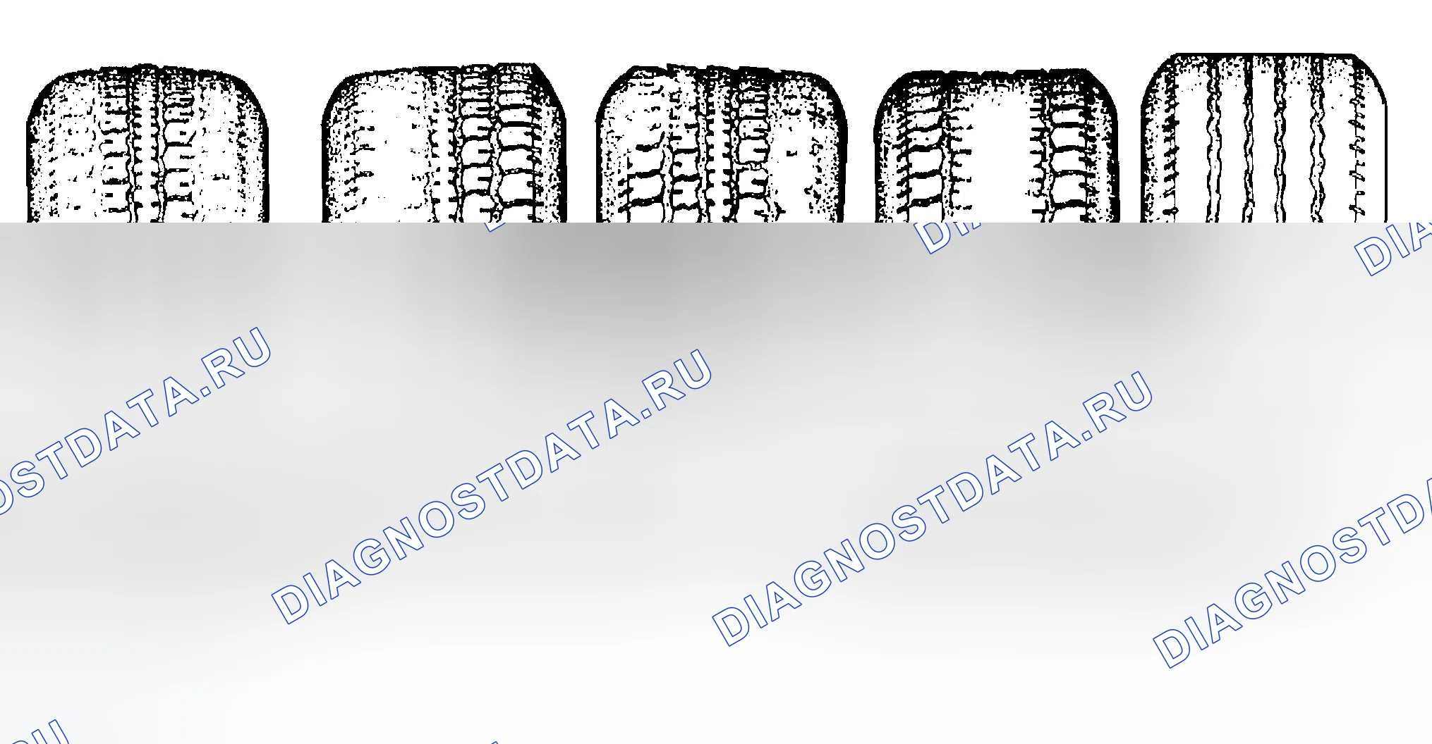 Рис. 1: Диагностика шин - нерегулярный или преждевременный износ. Chevrolet Impala VIII