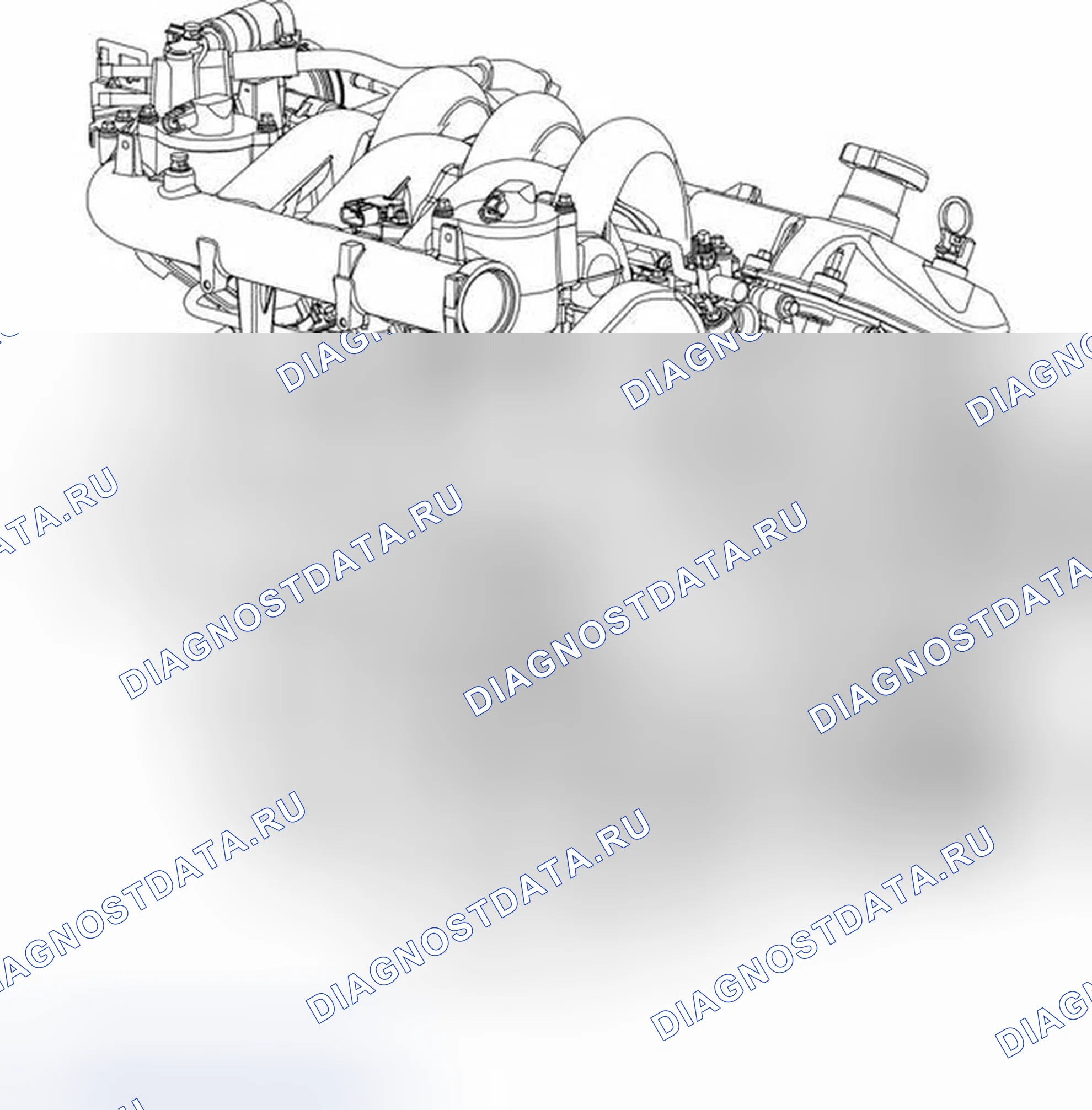 Рис. 7: Двигатель - Описание и работа. Jaguar X-type I рестайлинг