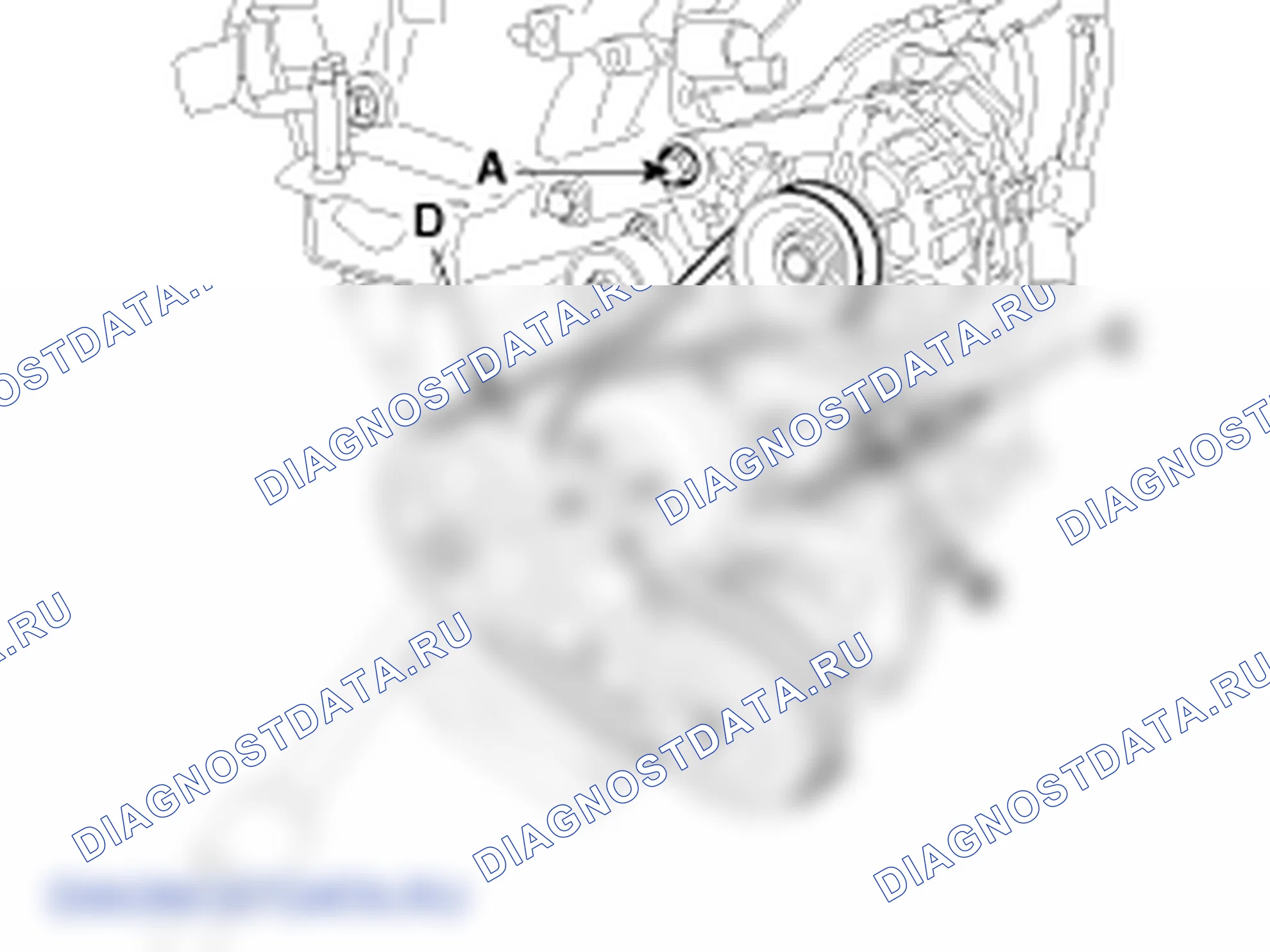 Установка приводного ремня. Hyundai GRAND i10/Xcent BA
