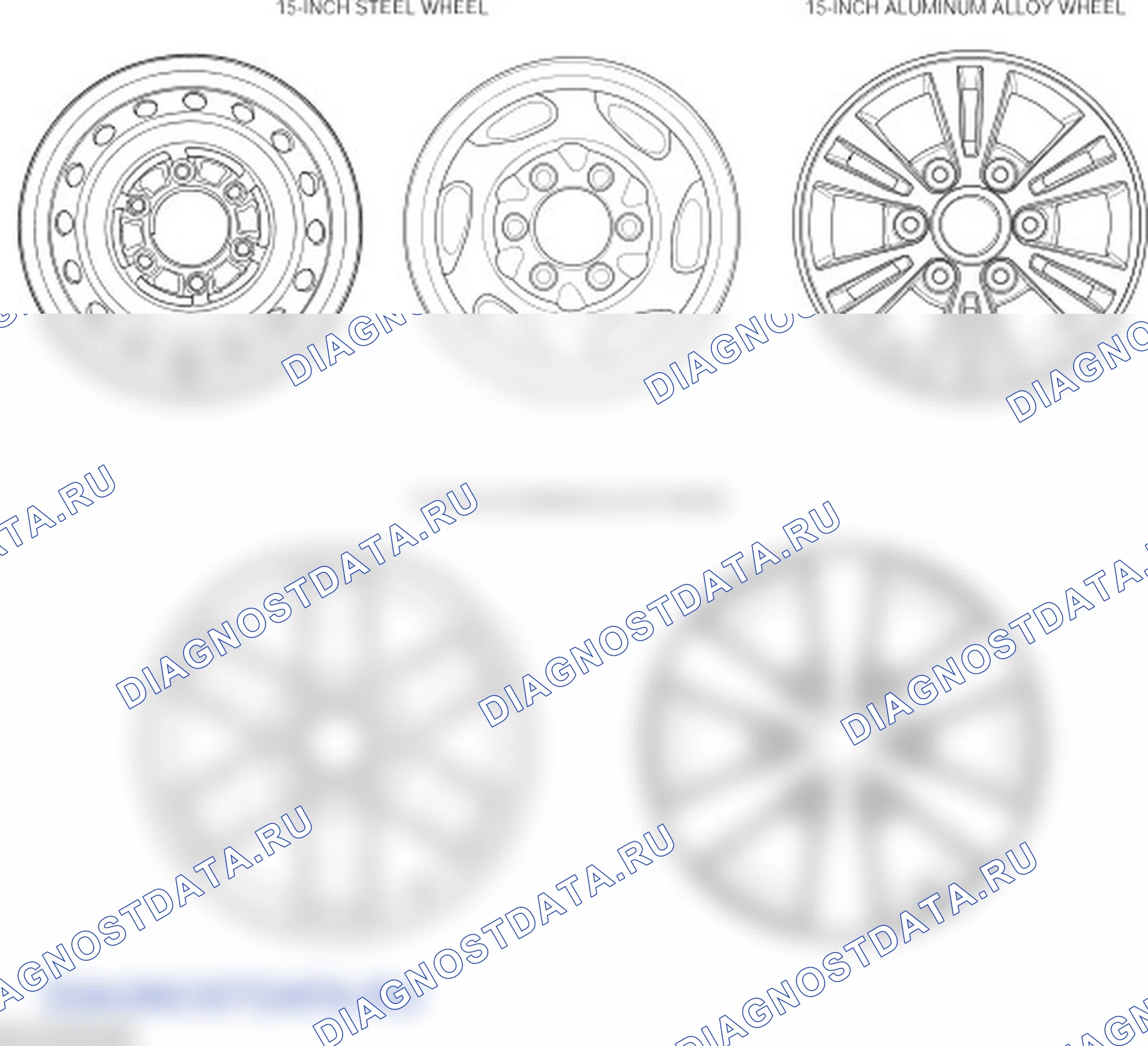 Диски и шины: описание и работа. Ford Ranger T6