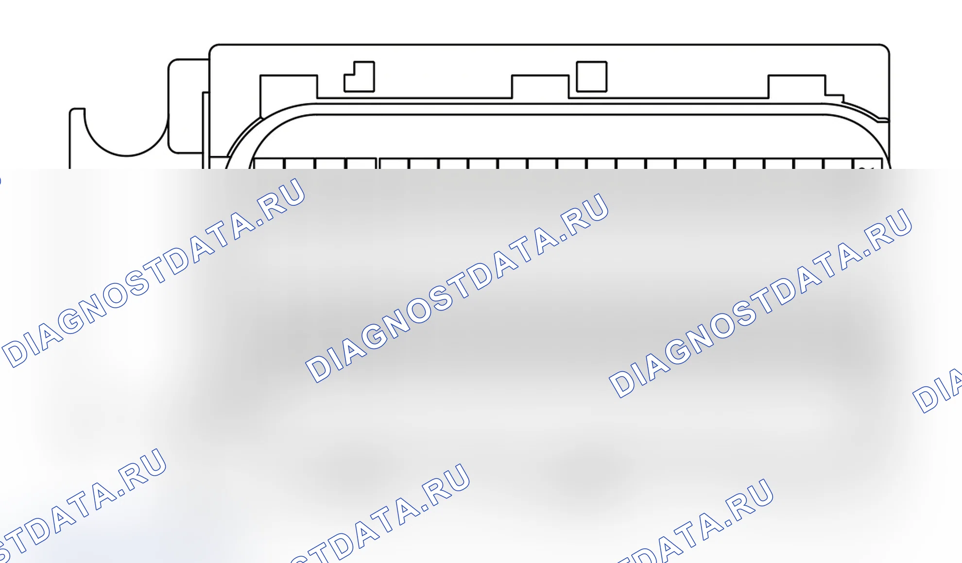 Распиновка разъёма E01a-X02(B) — внешний вид и назначение контактов. Great-Wall King Kong Cannon I