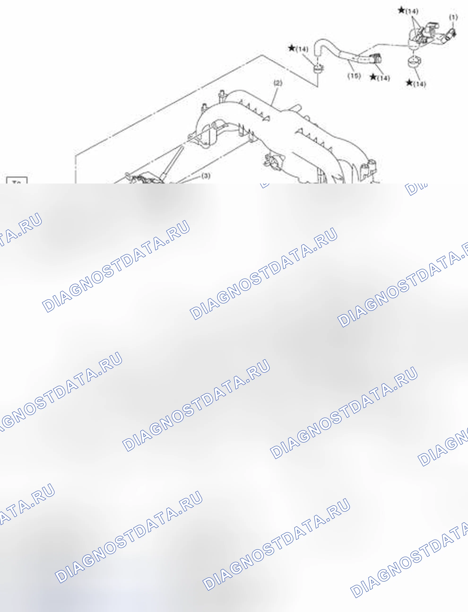 Рис. 985: ВПУСКНОЙ КАНАЛ. Subaru Impreza GK