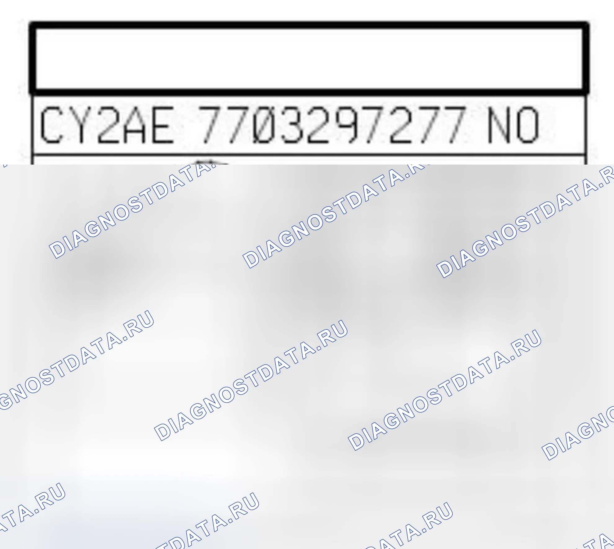 Распиновка разъёма 182 — Пр. фонарь задн. хода. Renault Scenic III