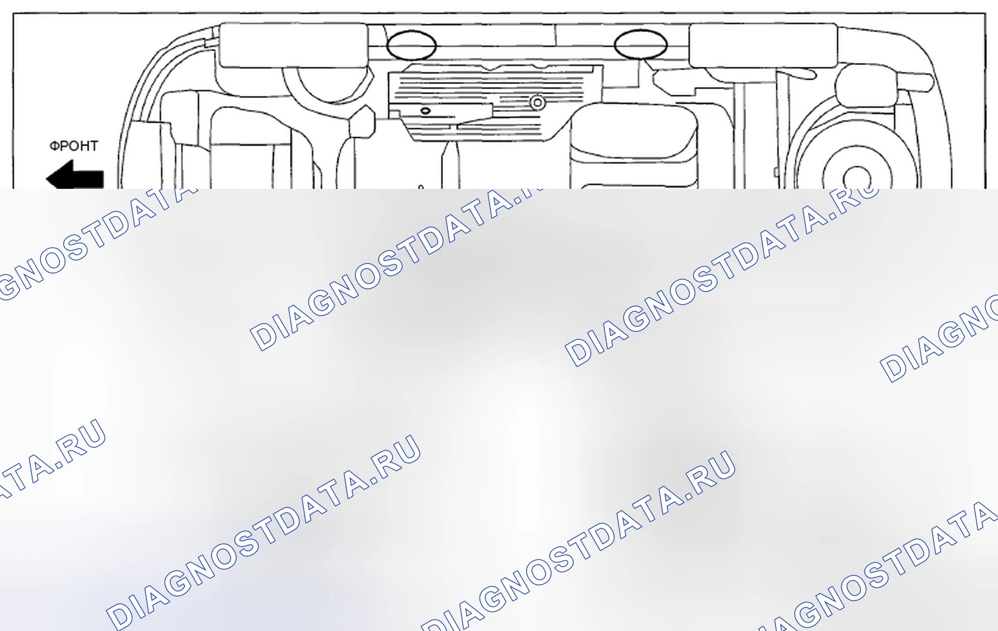 Рис. 55: Спереди и сзади. Mazda CX-9 I рестайлинг