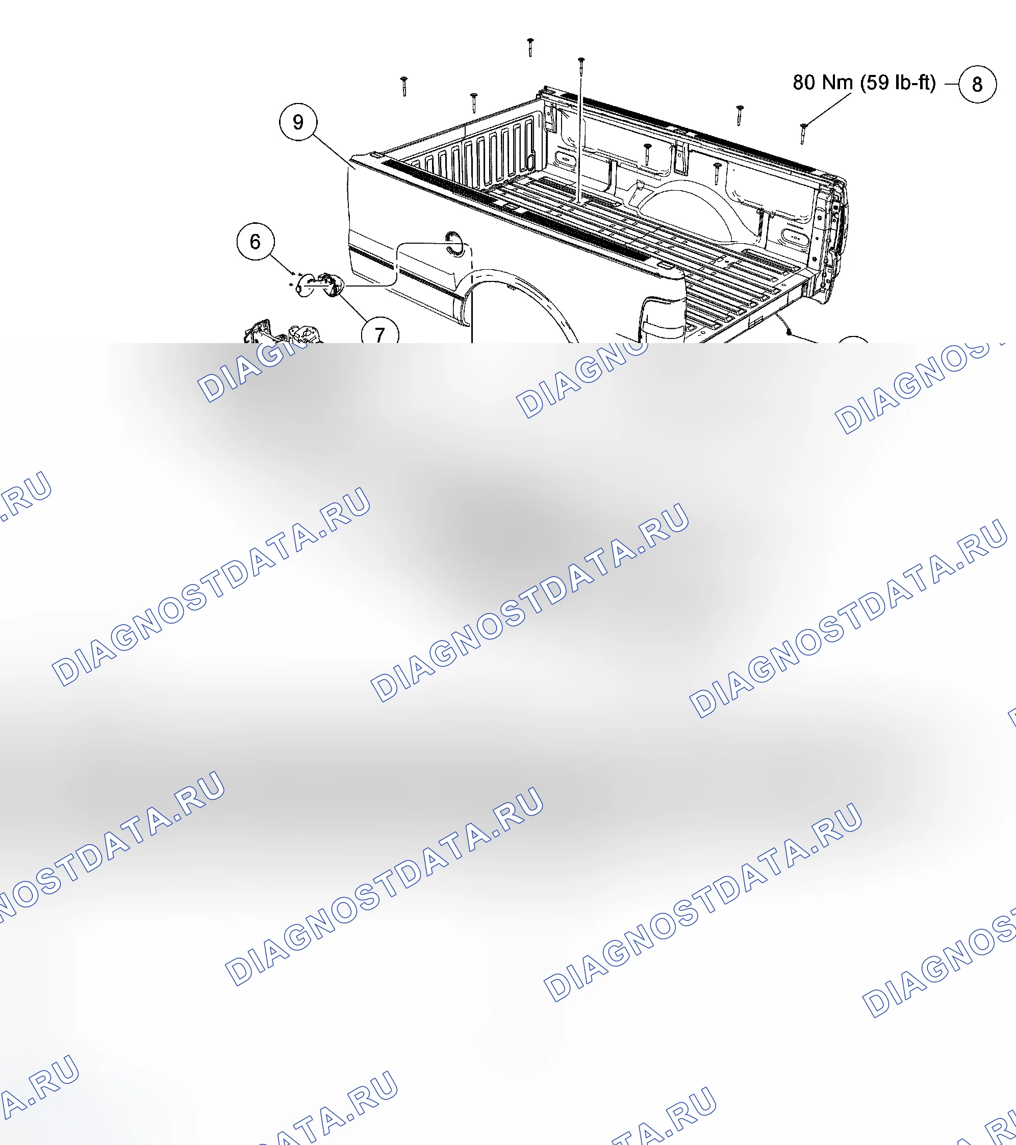 Рис. 83: Пикап-кровать. Ford Pickup F350 Super Duty 