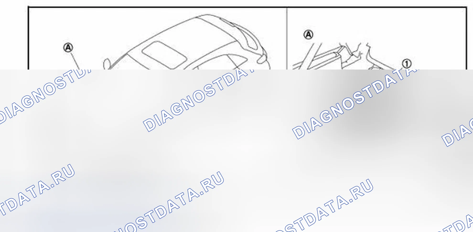 Рис. 132: Расположение компонентов. Infiniti FX35 II