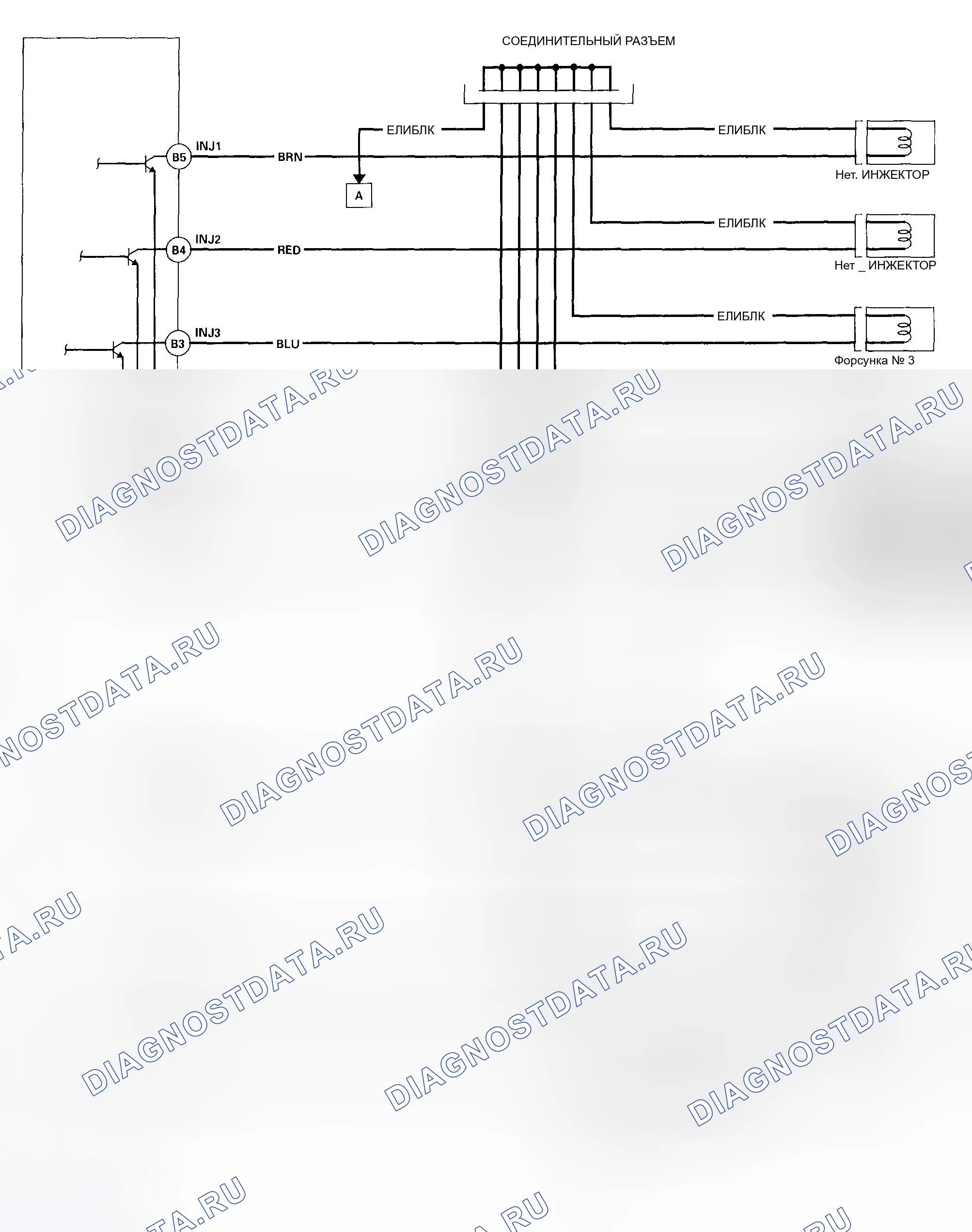 Рис. 56: Принципиальная схема ЕСМ. Honda Civic VII рестайлинг