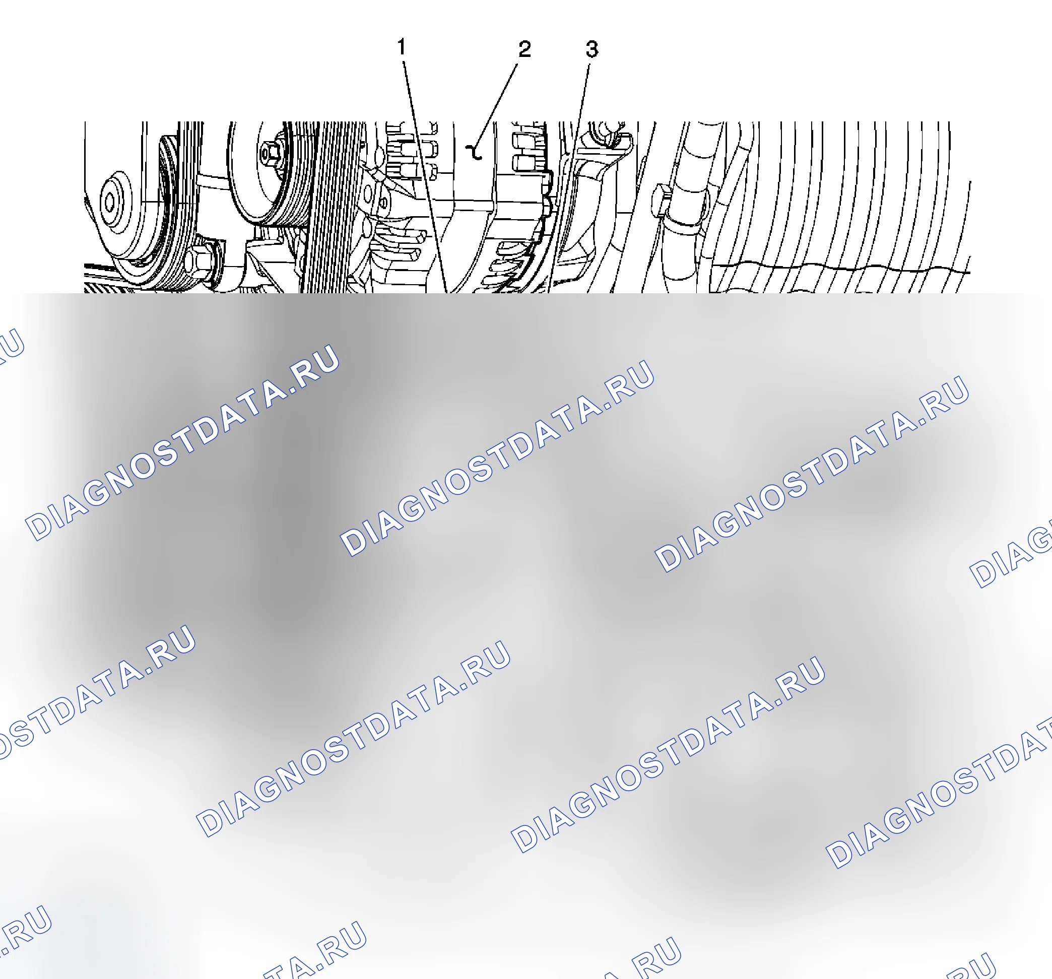 Рис. 8: Виды электрических компонентов двигателя. Chevrolet Cobalt I