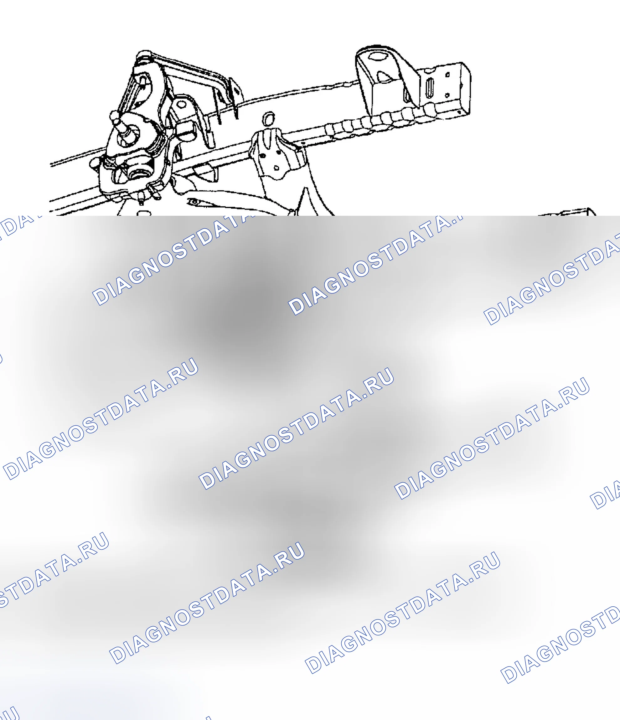 Рис. 34: ДЕМОНТАЖ. Dodge Pickup R1500 