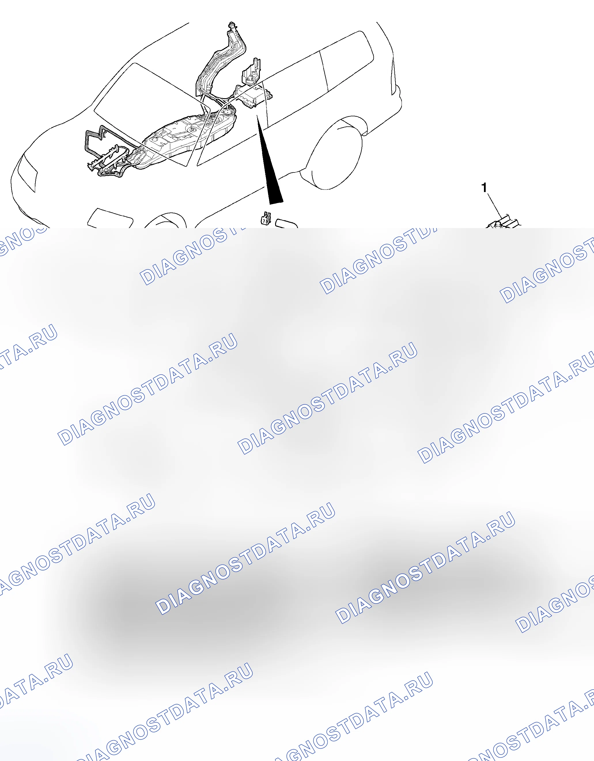 Рис. 27: < КОНТЕЙНЕР ДЛЯ ИСПАРИТЕЛЬНЫХ ВЫБРОСОВ >. Honda Grace I